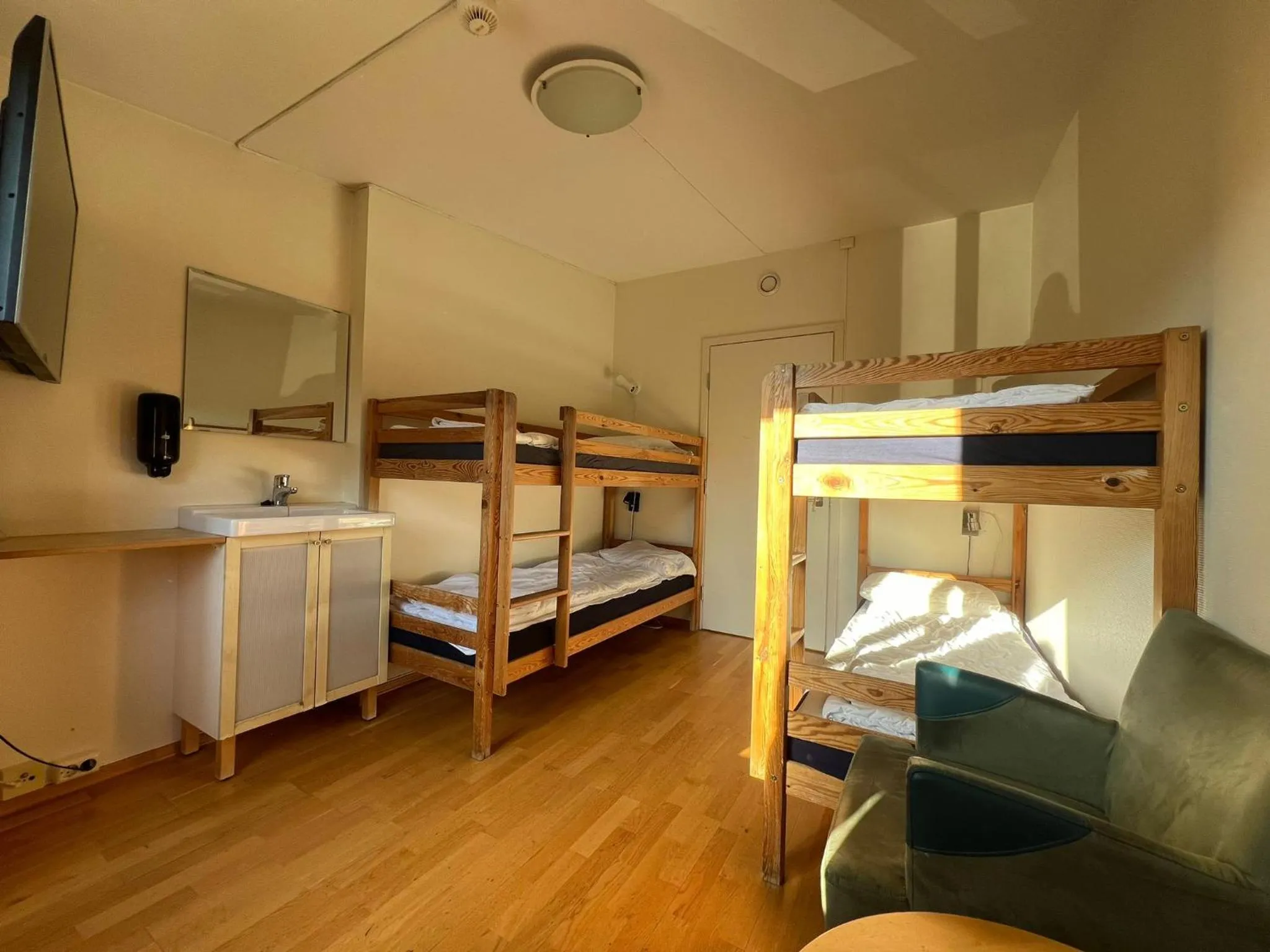 Bed in Gjøvik Hovdetun Hostel