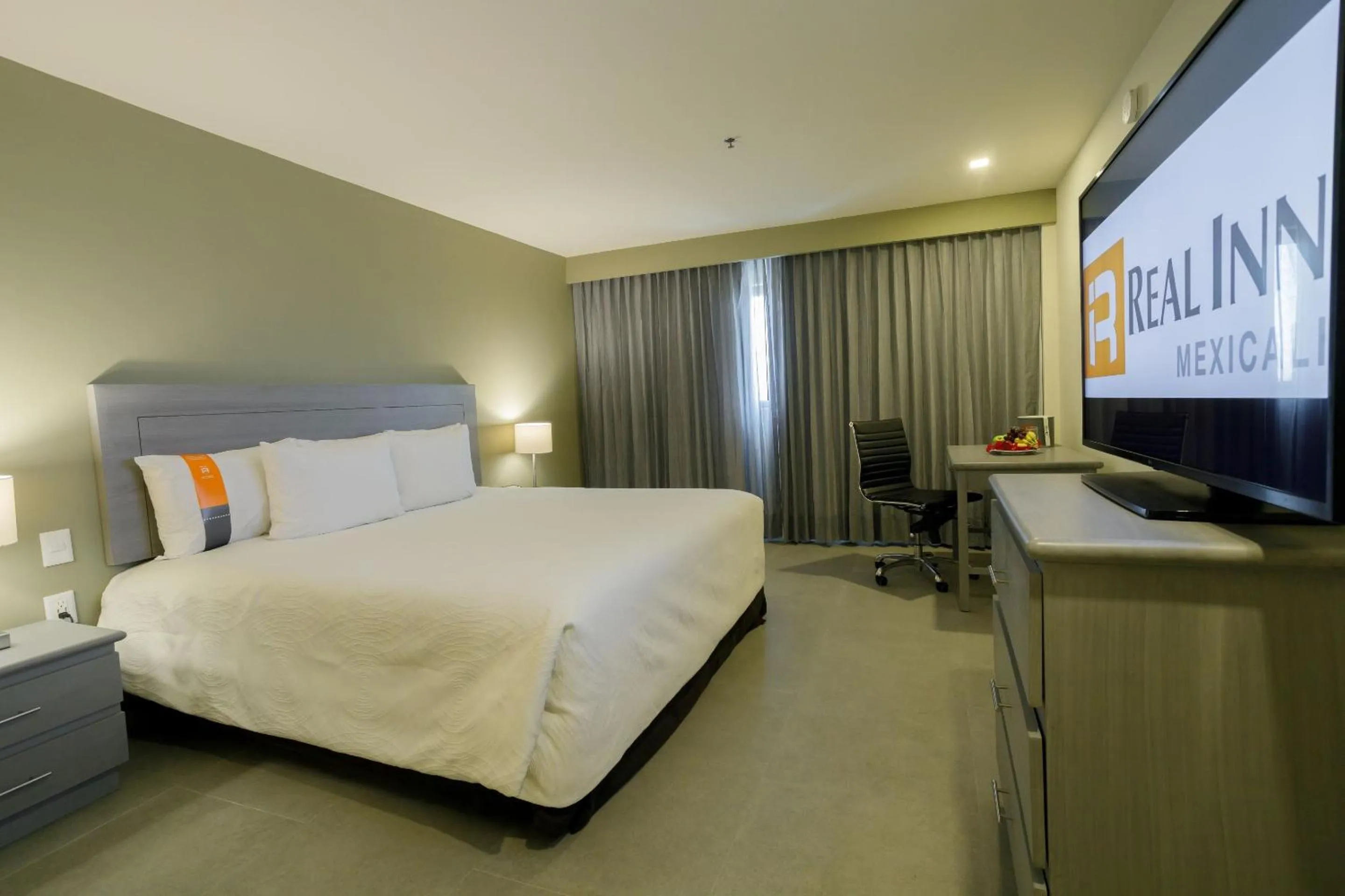 Bedroom, Bed in Real Inn Mexicali