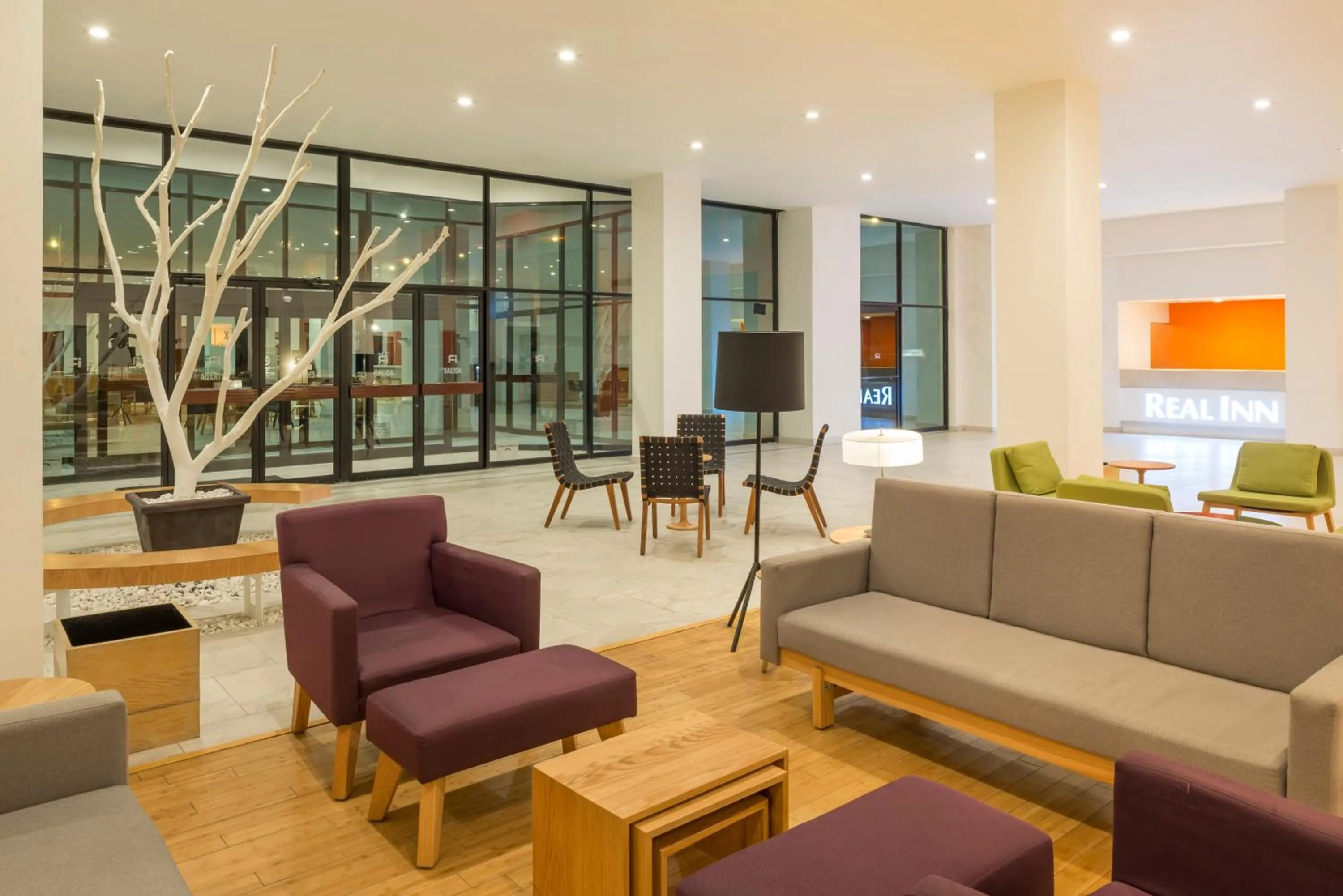 Lobby or reception in Real Inn Mexicali