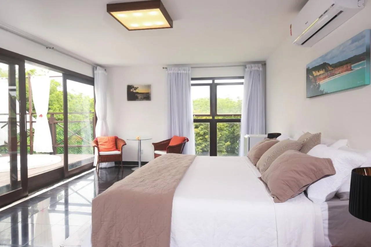 Bedroom, Bed in Sun Bay Pipa Hotéis