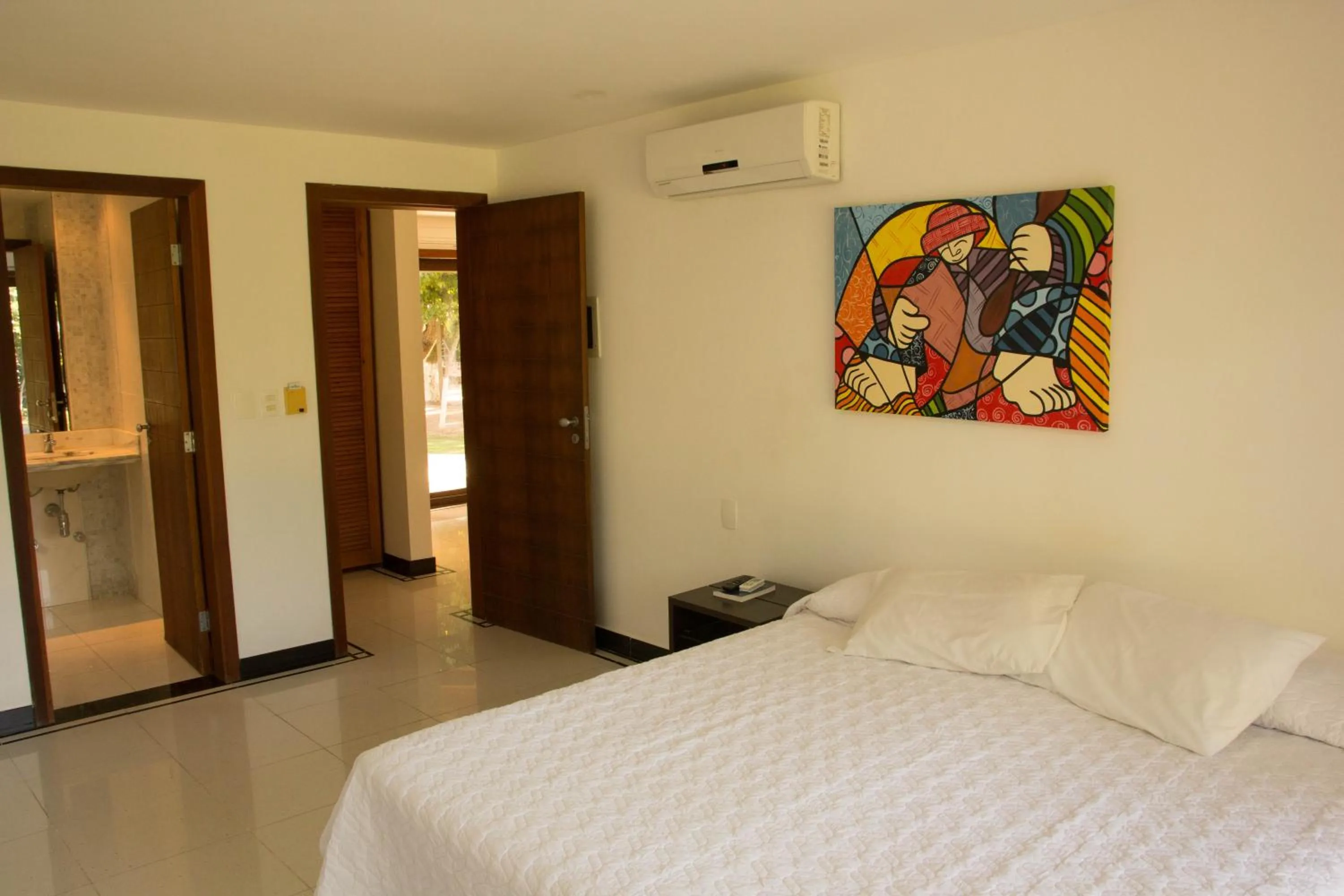 Bedroom, Bed in Sun Bay Pipa Hotéis