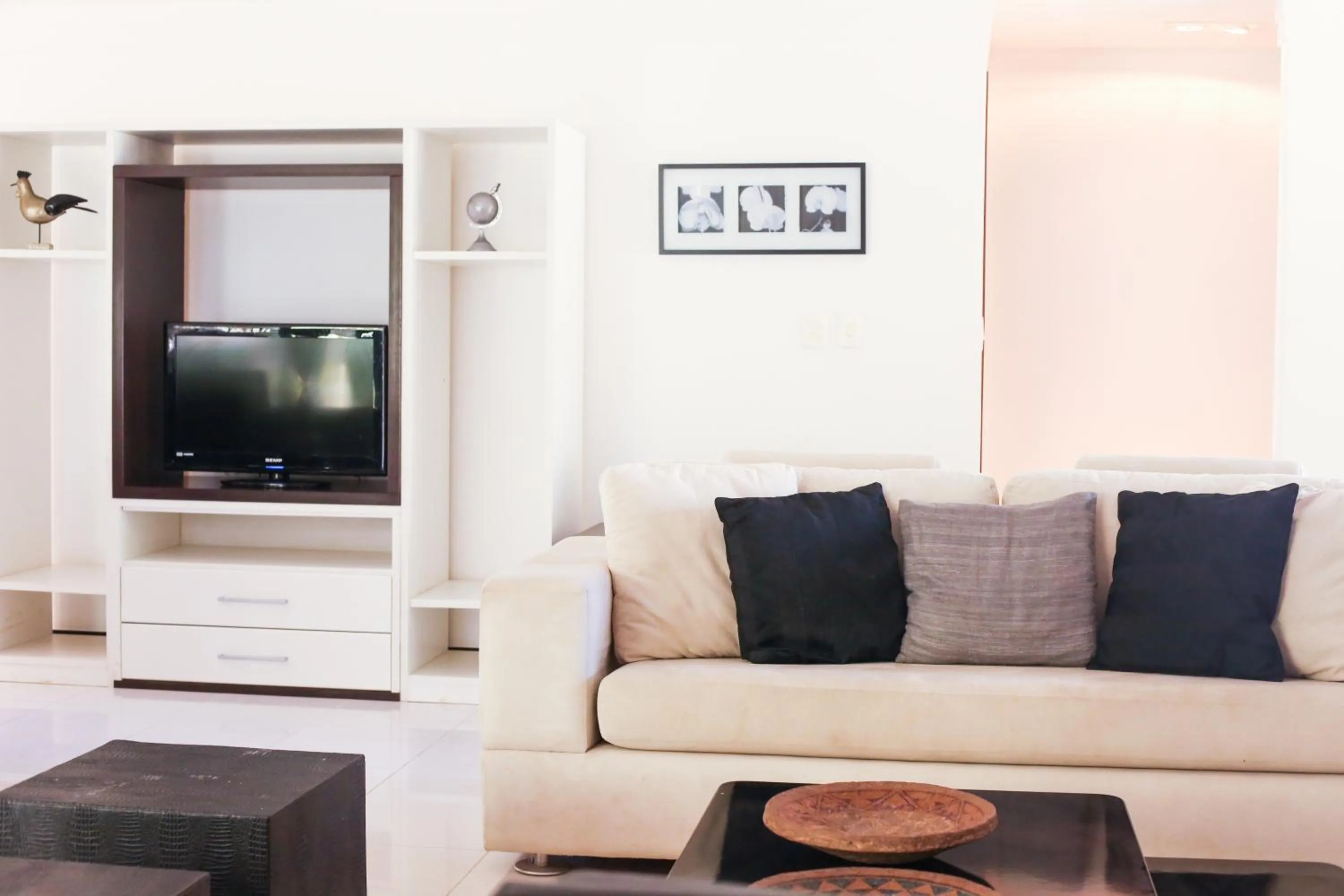 Living room in Sun Bay Pipa Hotéis