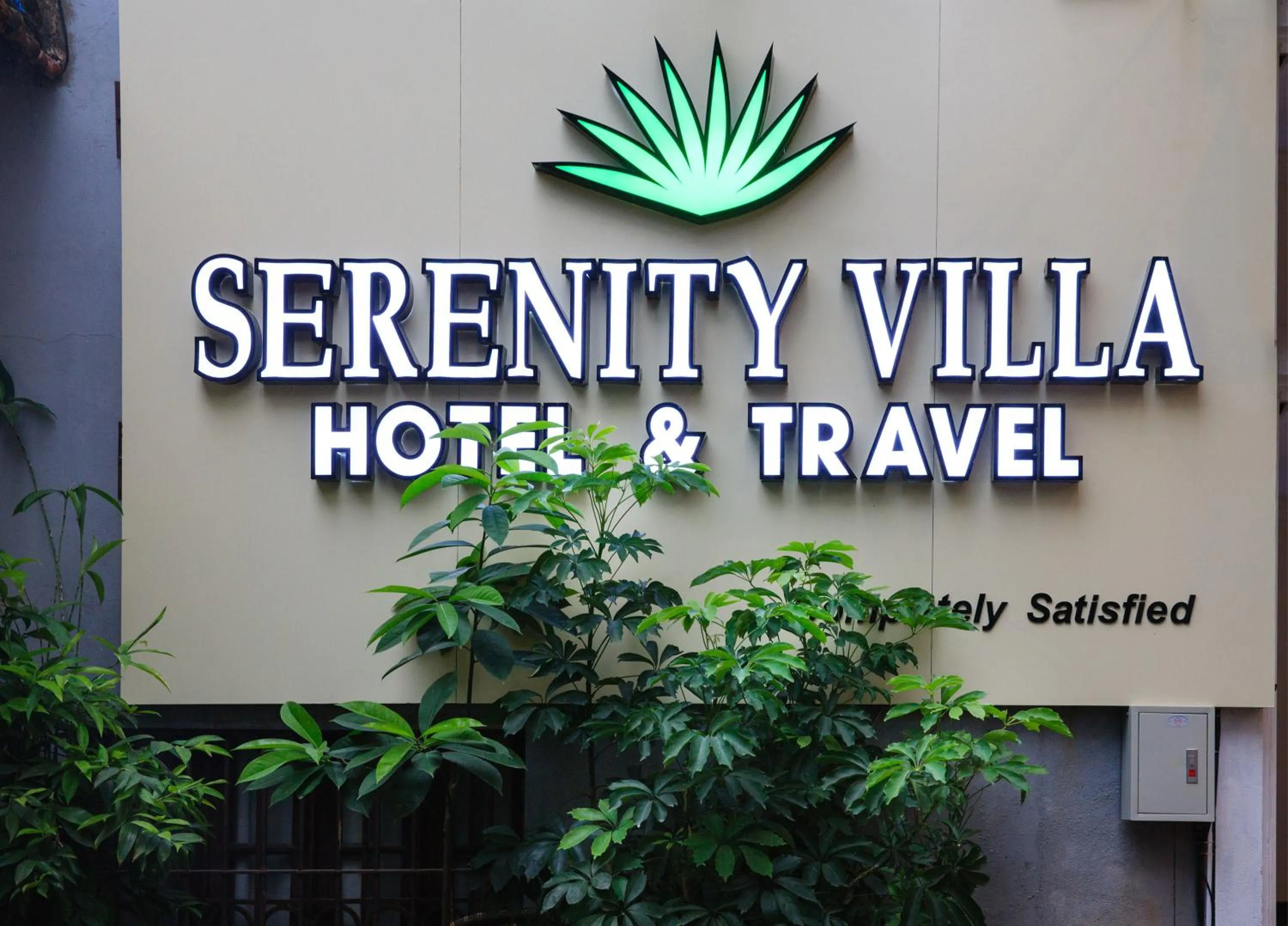 Facade/entrance in Serenity Villa Hotel