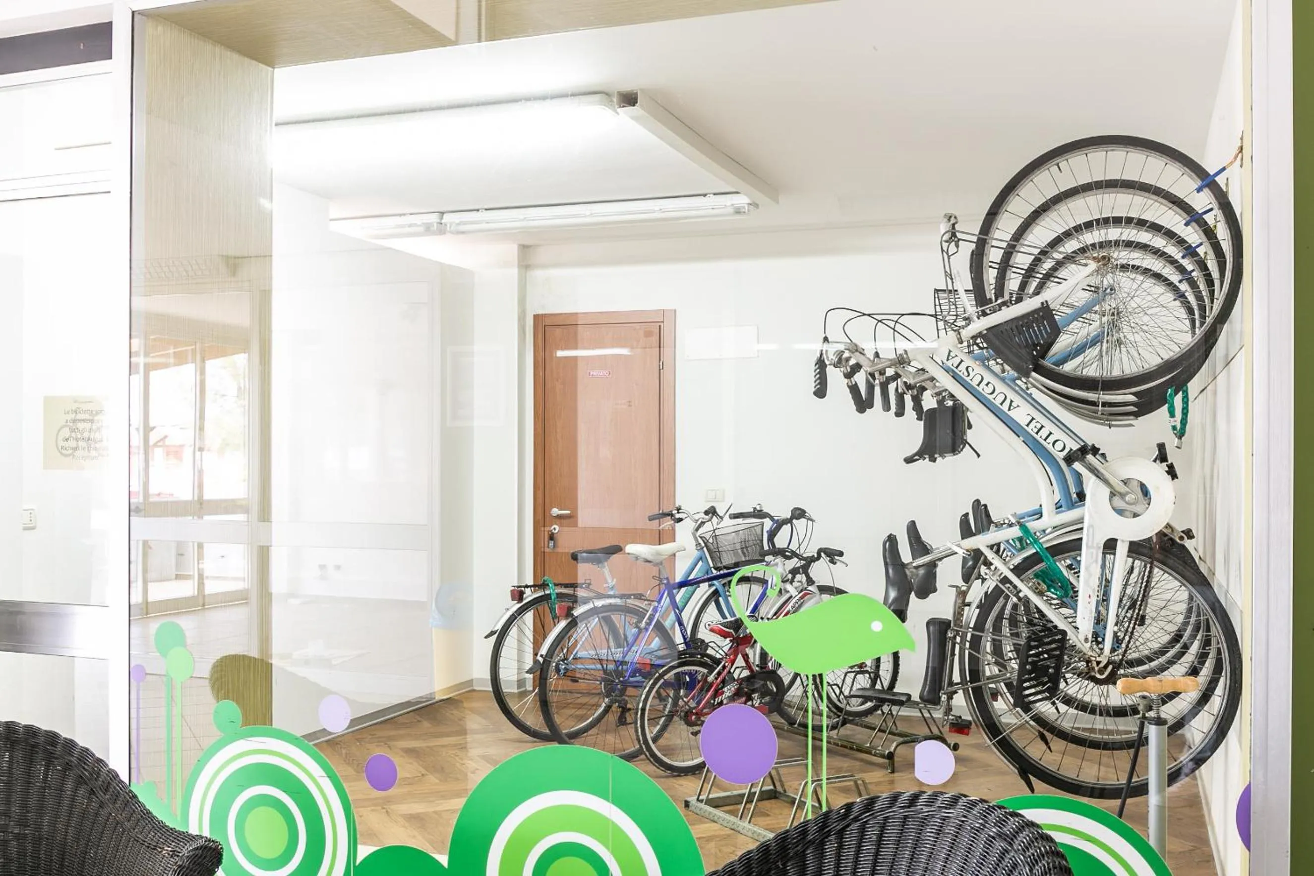 Cycling in Hotel Augusta