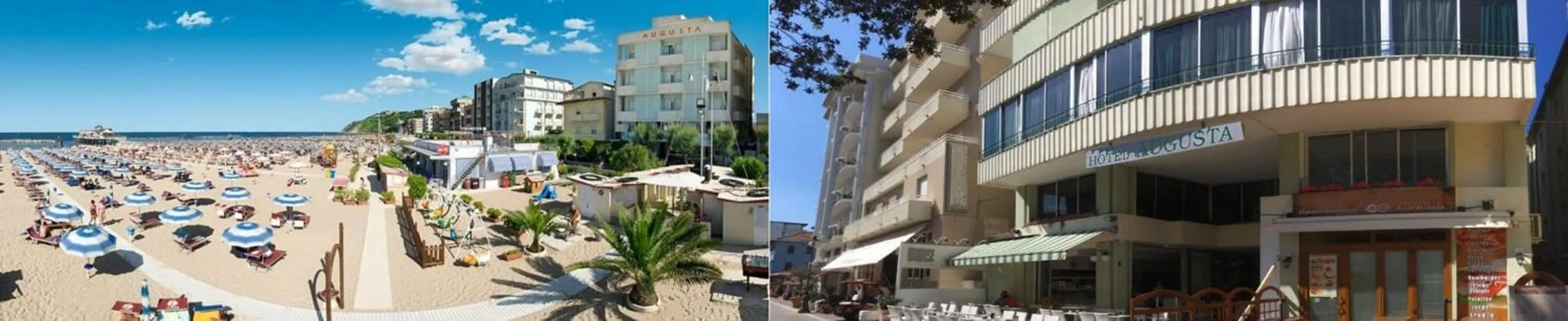 Facade/entrance in Hotel Augusta
