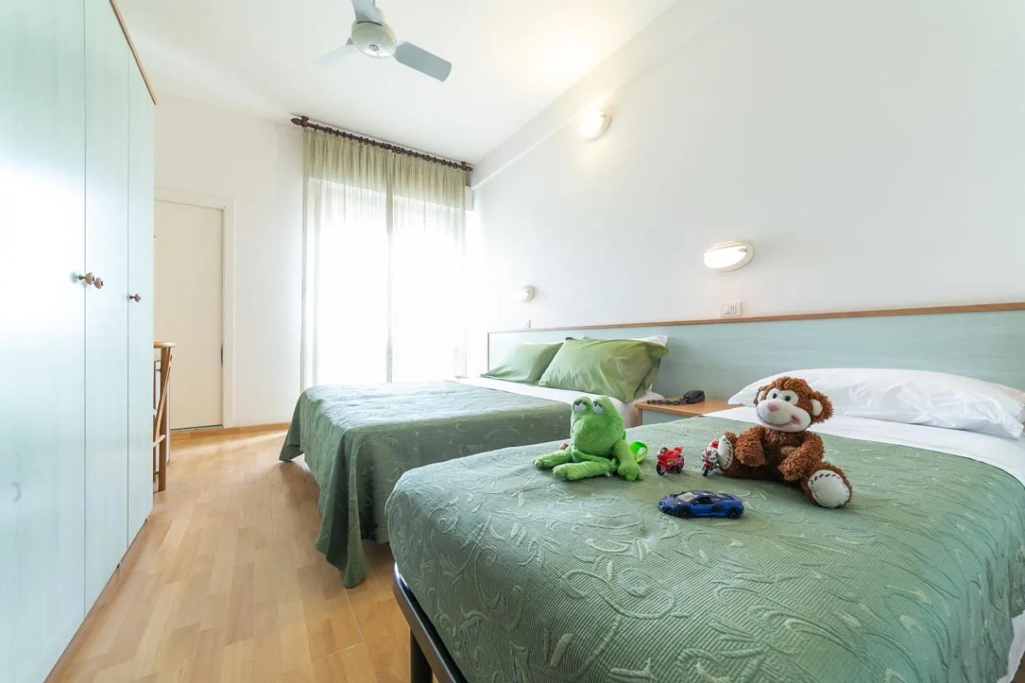 Bed in Hotel Augusta
