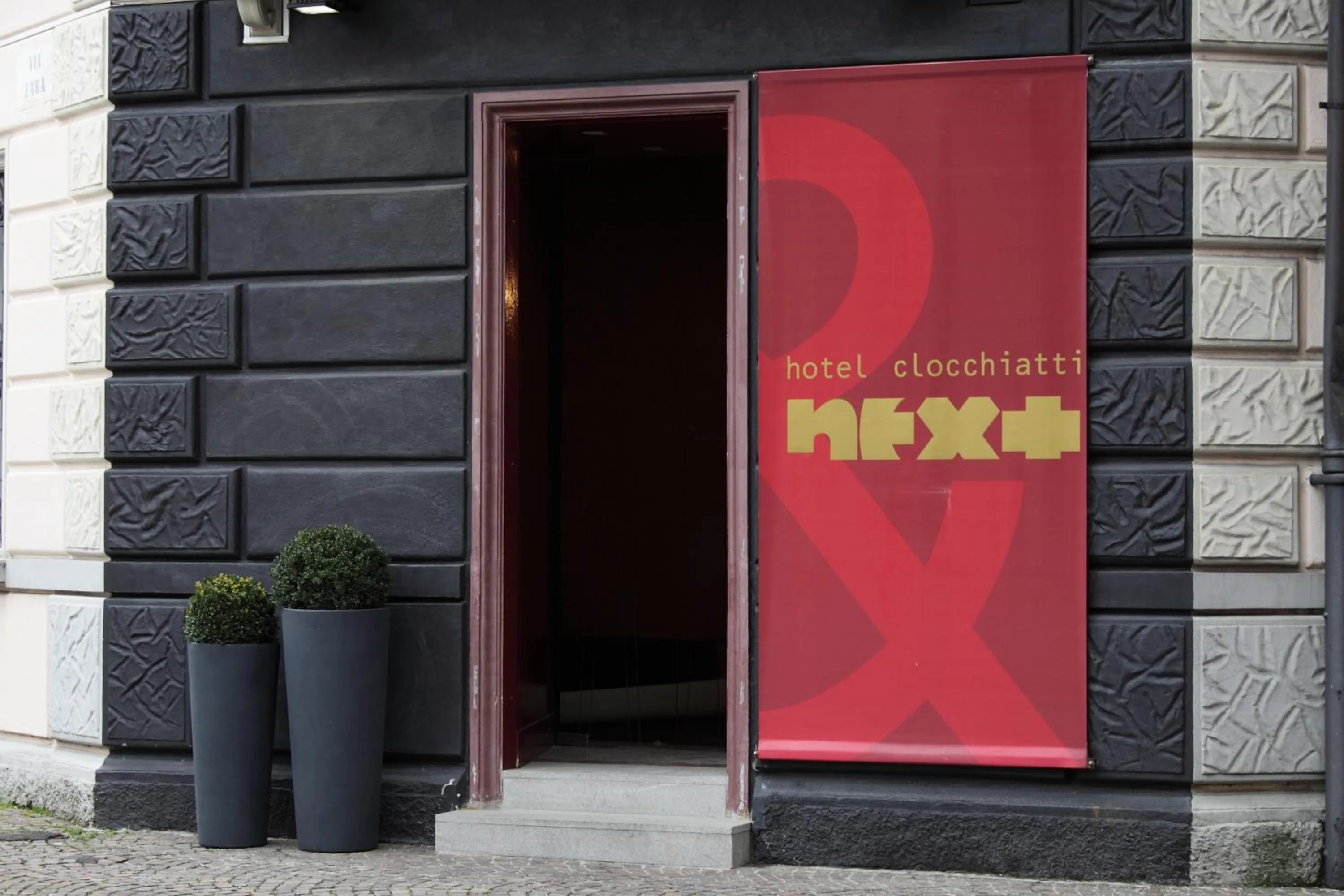 Facade/entrance in Hotel Clocchiatti Next