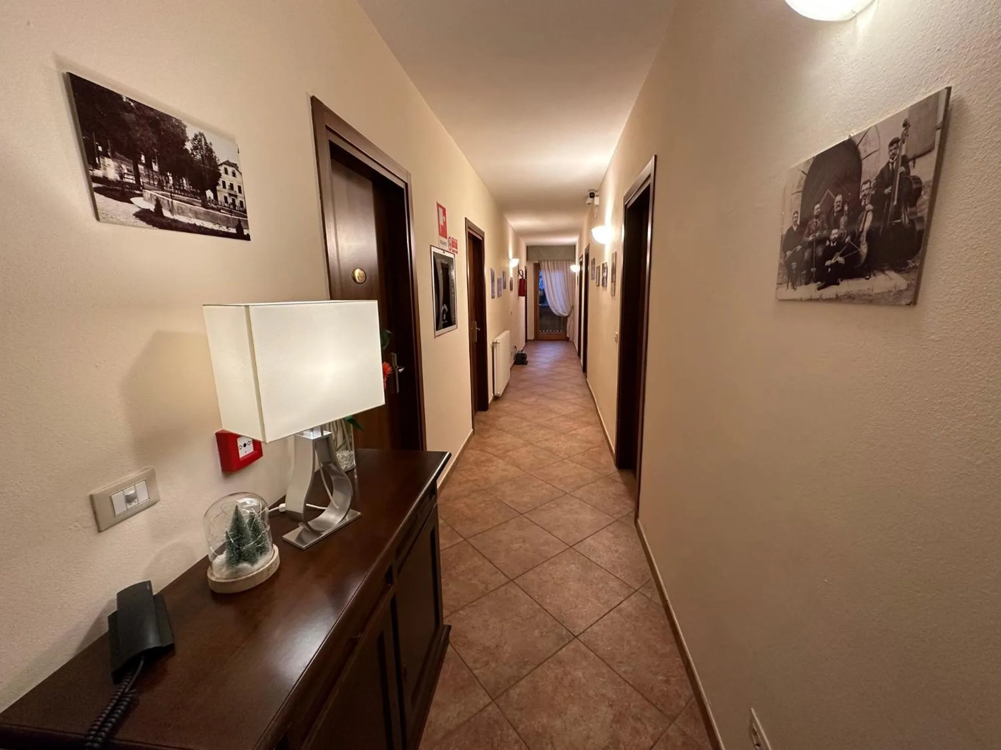 Decorative detail in Hotel Trieste