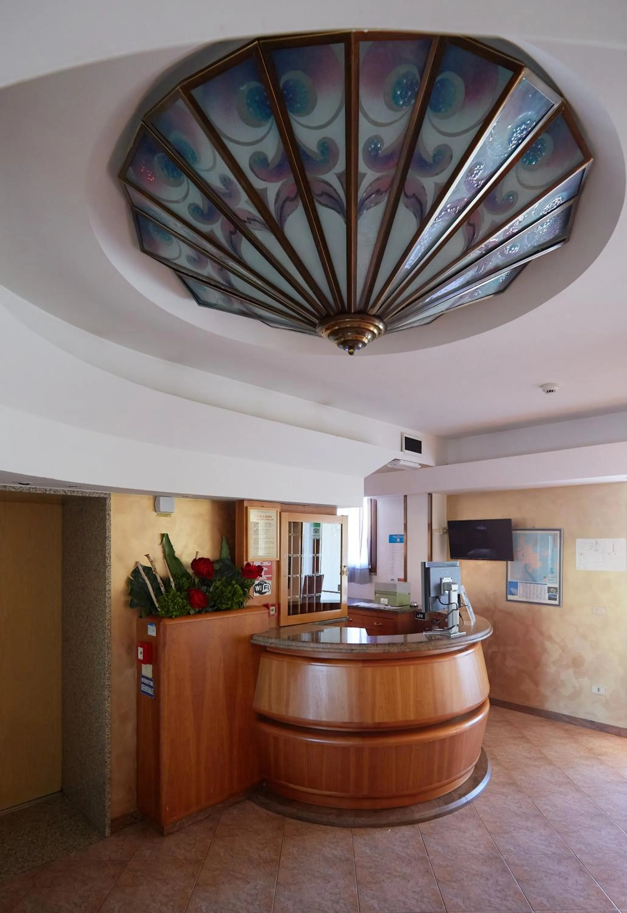 Lobby or reception in Albergo Ristorante Belvedere