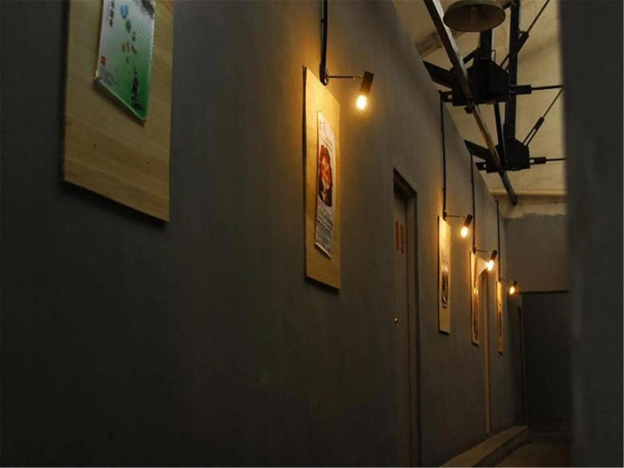 Decorative detail in P.Loft Youth Hostel