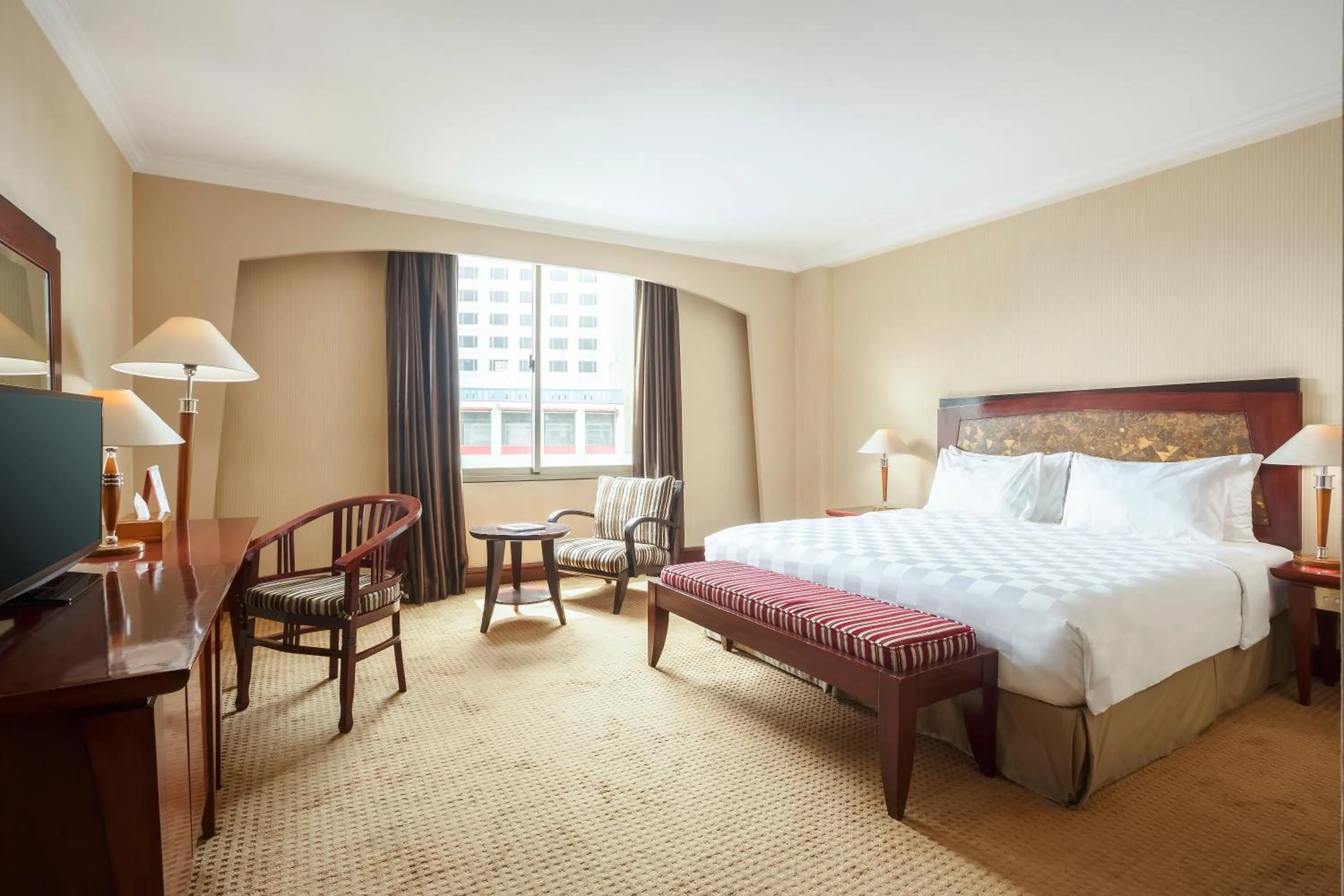 View (from property/room), Bed in Swiss-Belhotel Tarakan