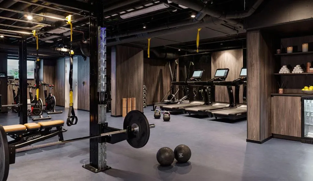 Fitness centre/facilities in Britannia Hotel