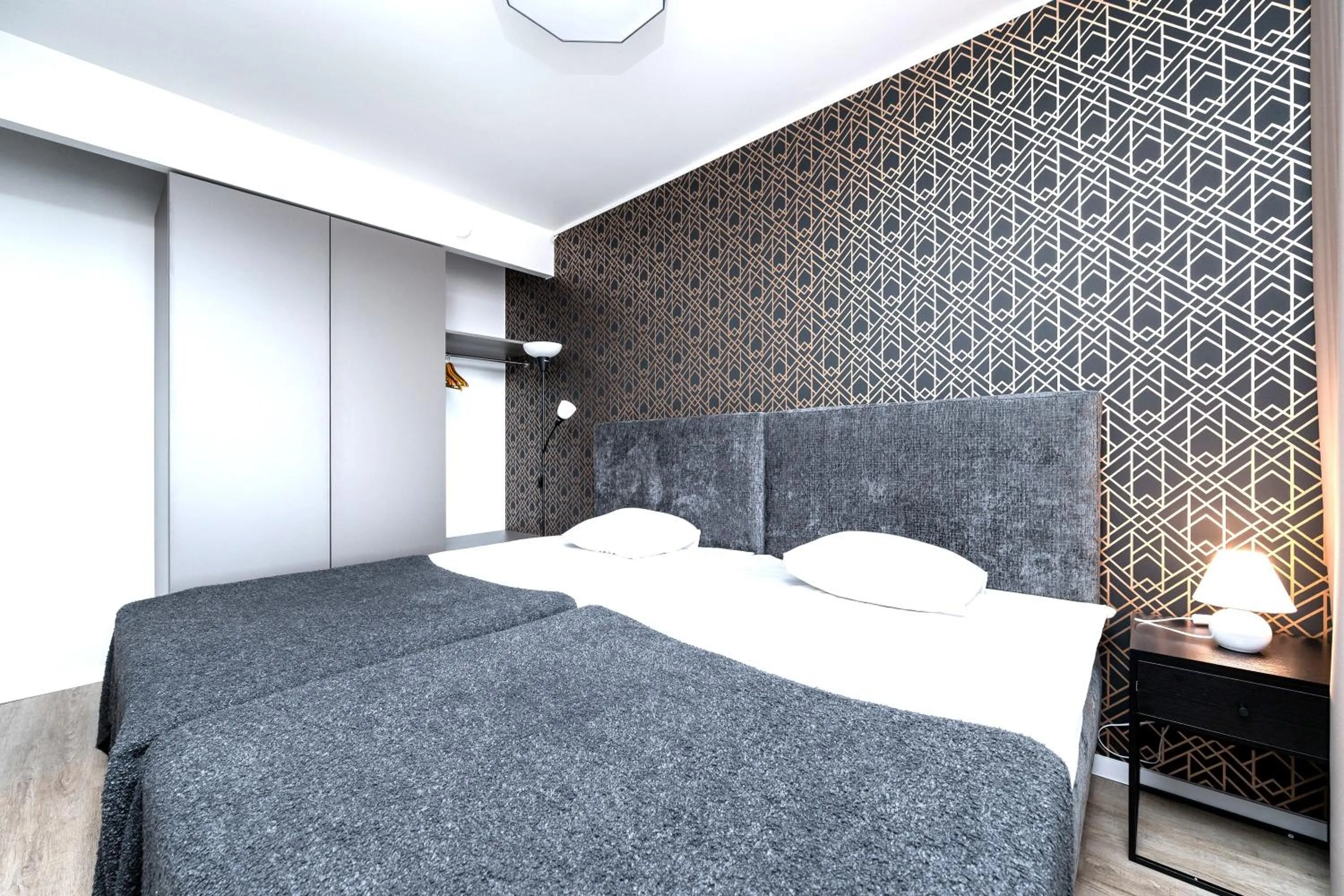 Bed in Adelle Apartments Viru Keskuses, 9-th floor