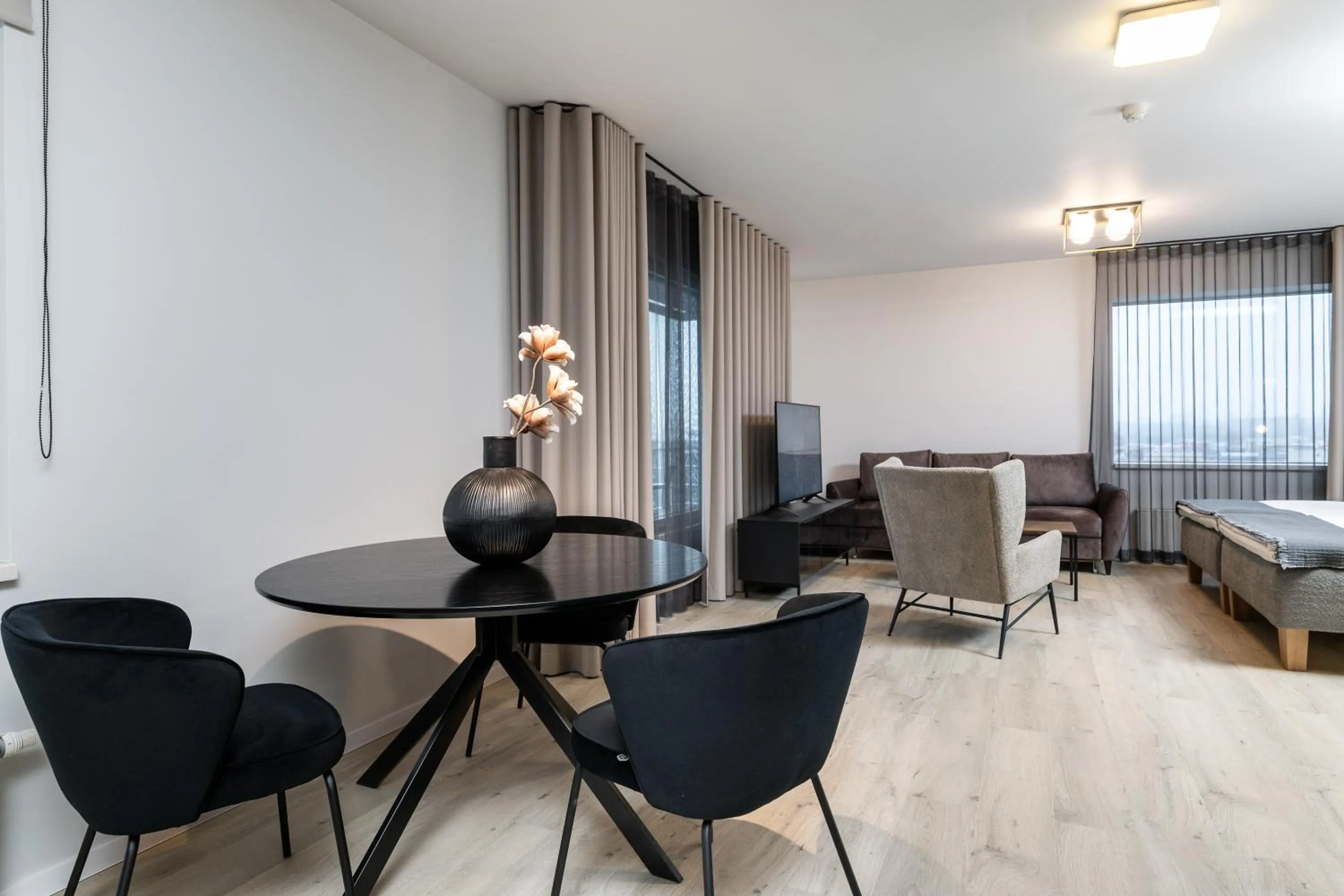 Bed in Adelle Apartments Viru Keskuses, 9-th floor