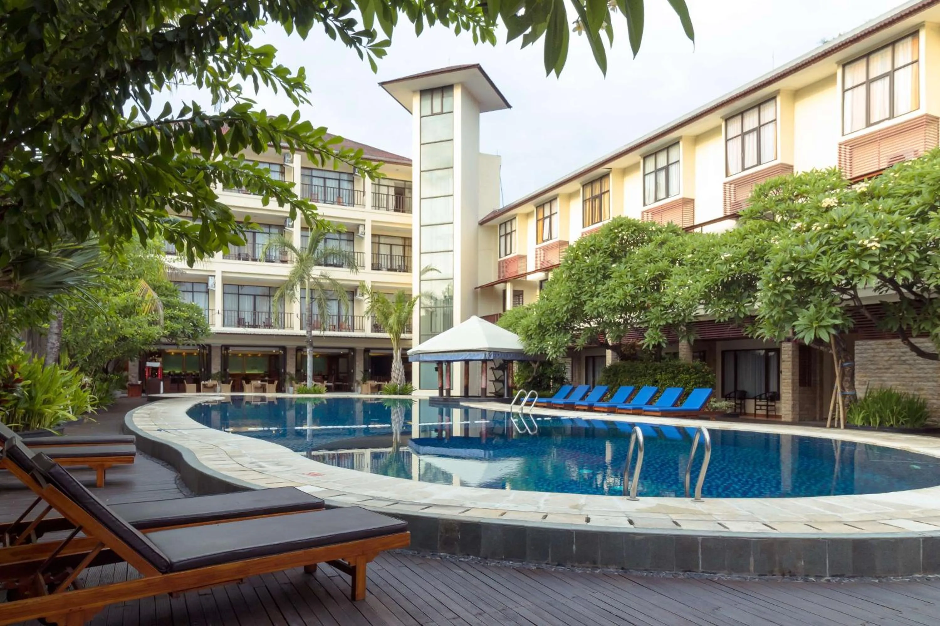 Pool view in Best Western Resort Kuta