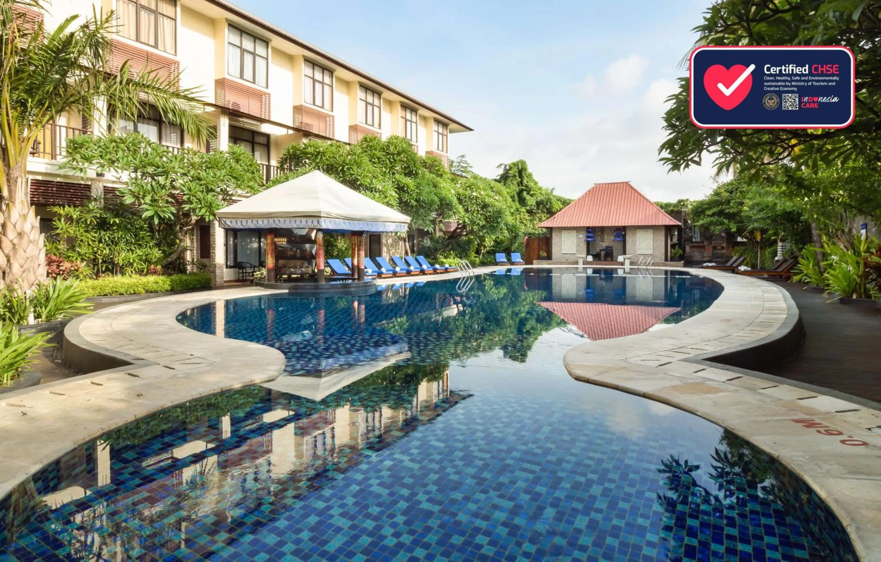Property building in Best Western Resort Kuta