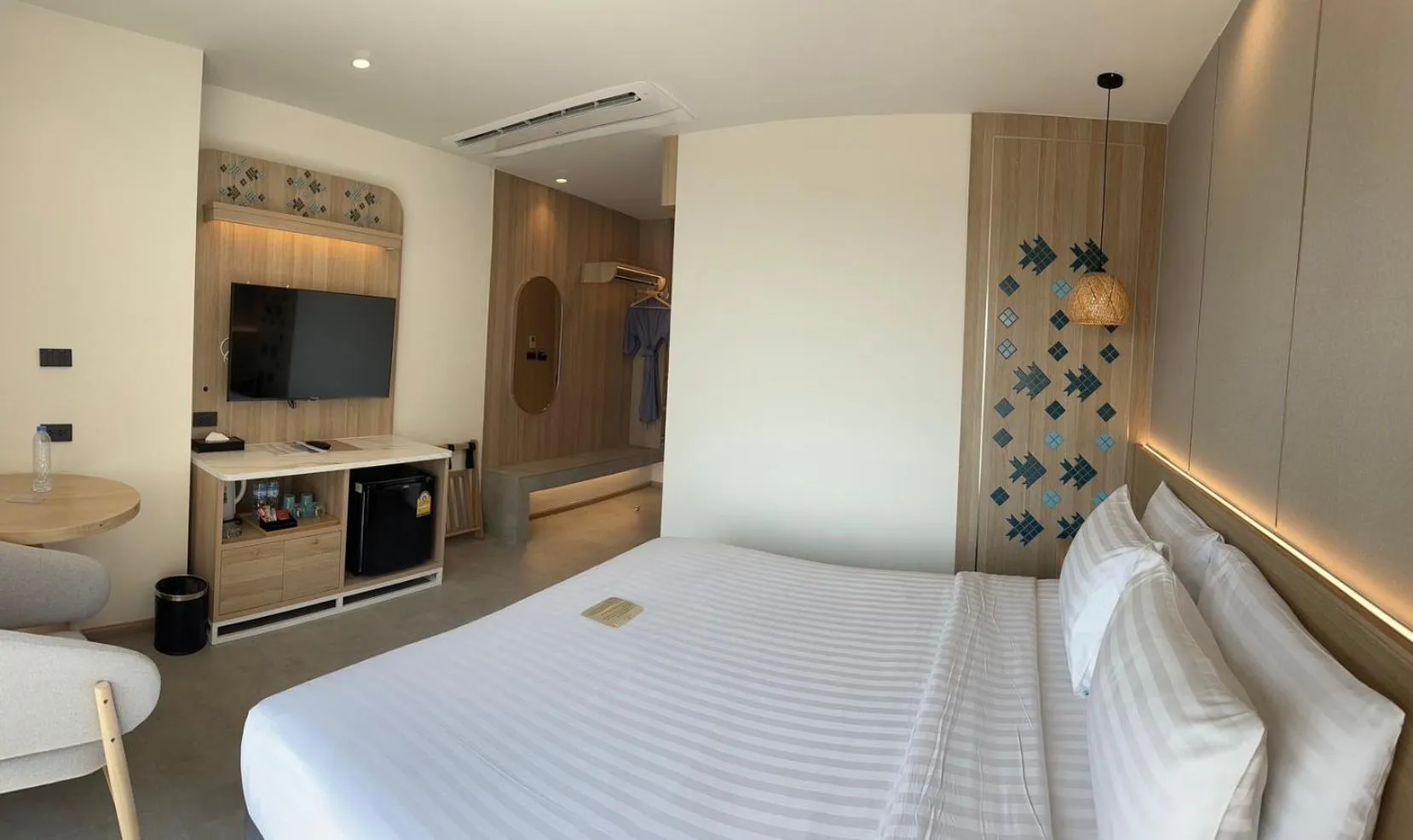 Bed in Jomtien Thani Hotel