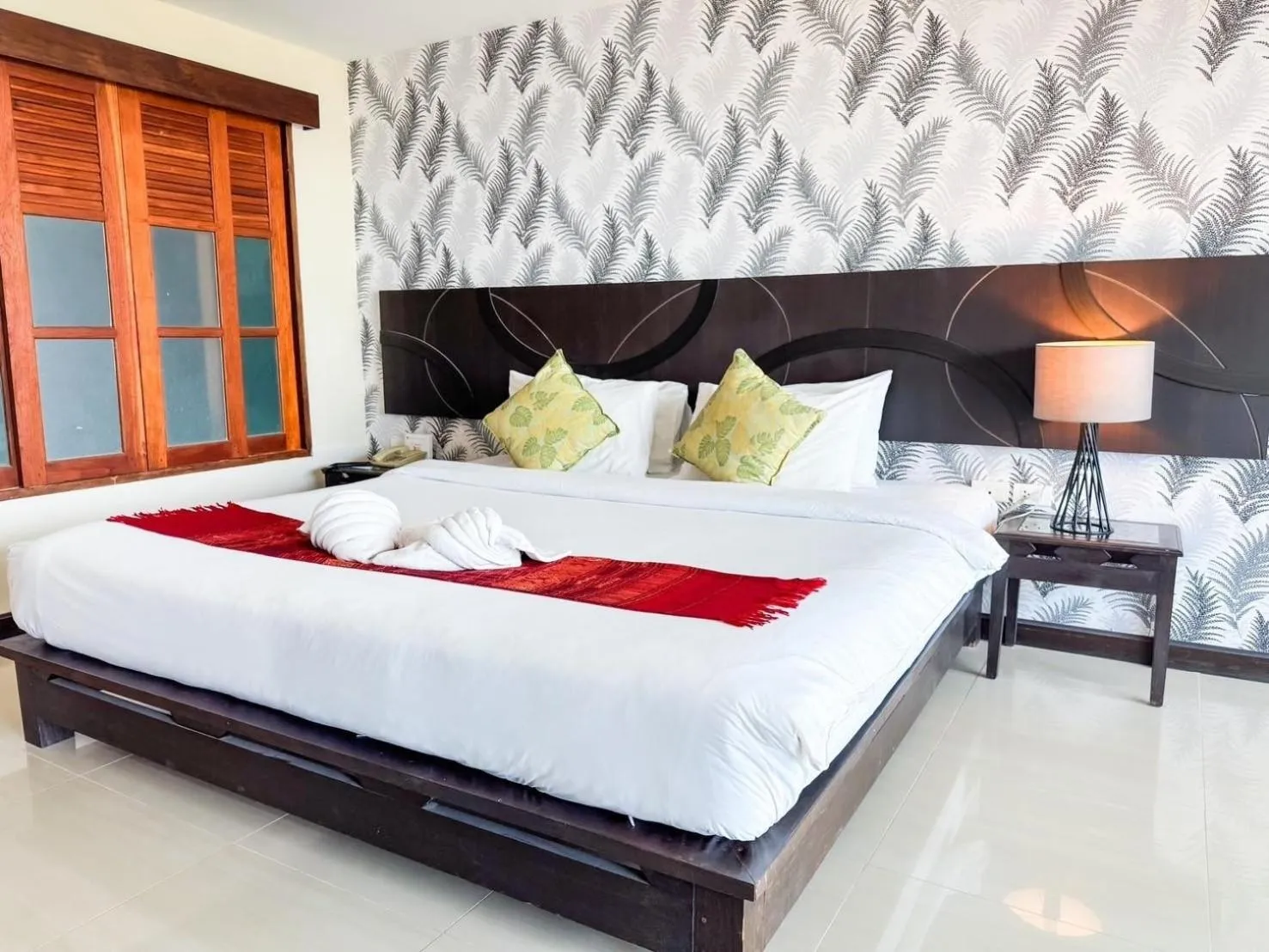 Bedroom, Bed in Pattawia Resort & Spa, Pranburi