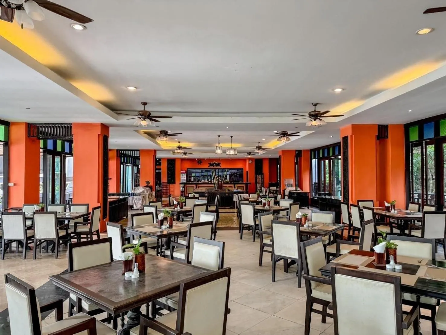 Breakfast in Pattawia Resort & Spa, Pranburi