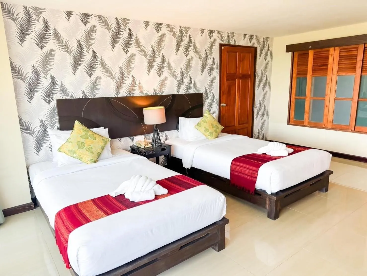 Bedroom, Bed in Pattawia Resort & Spa, Pranburi