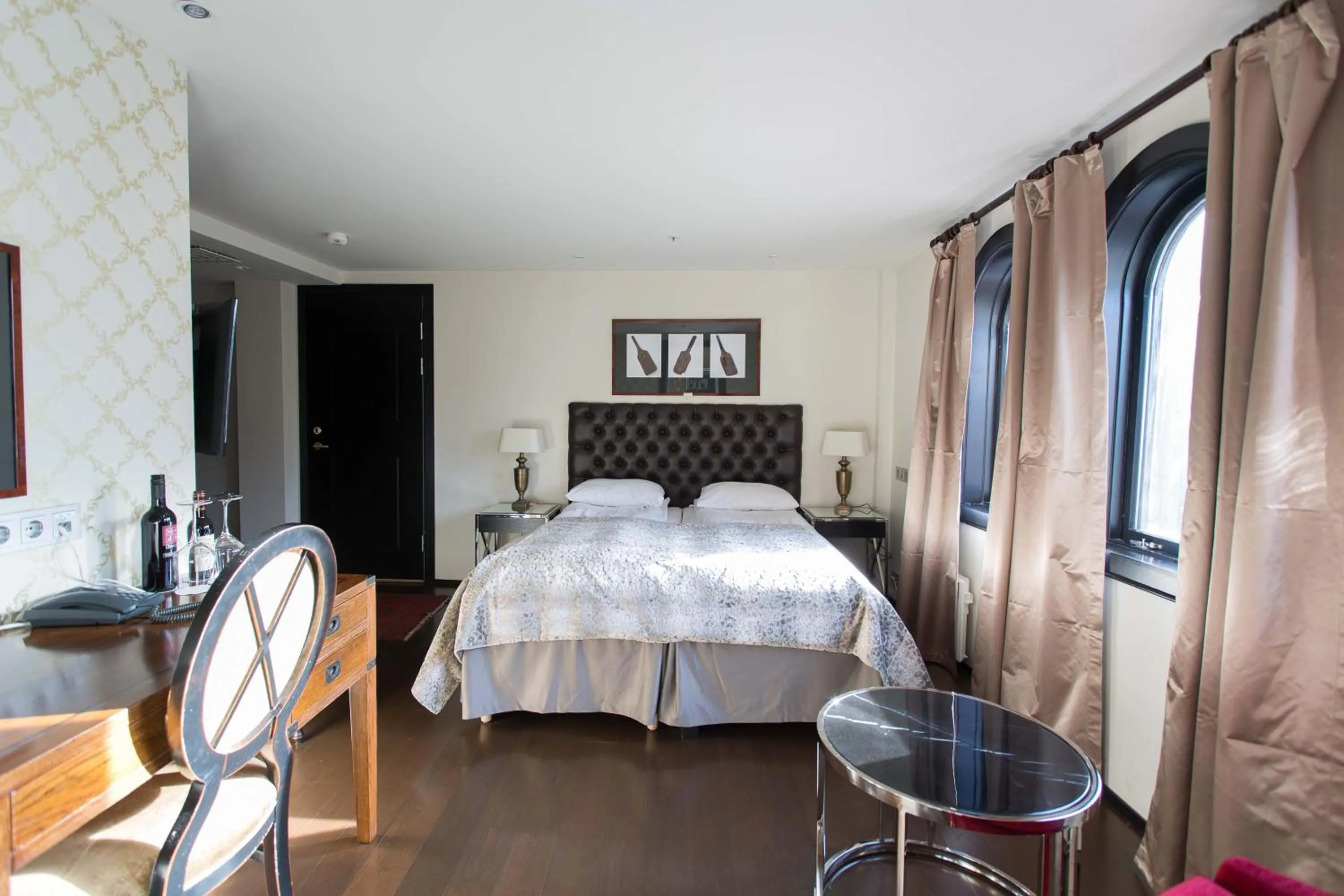 Bed in Det Hanseatiske Hotel