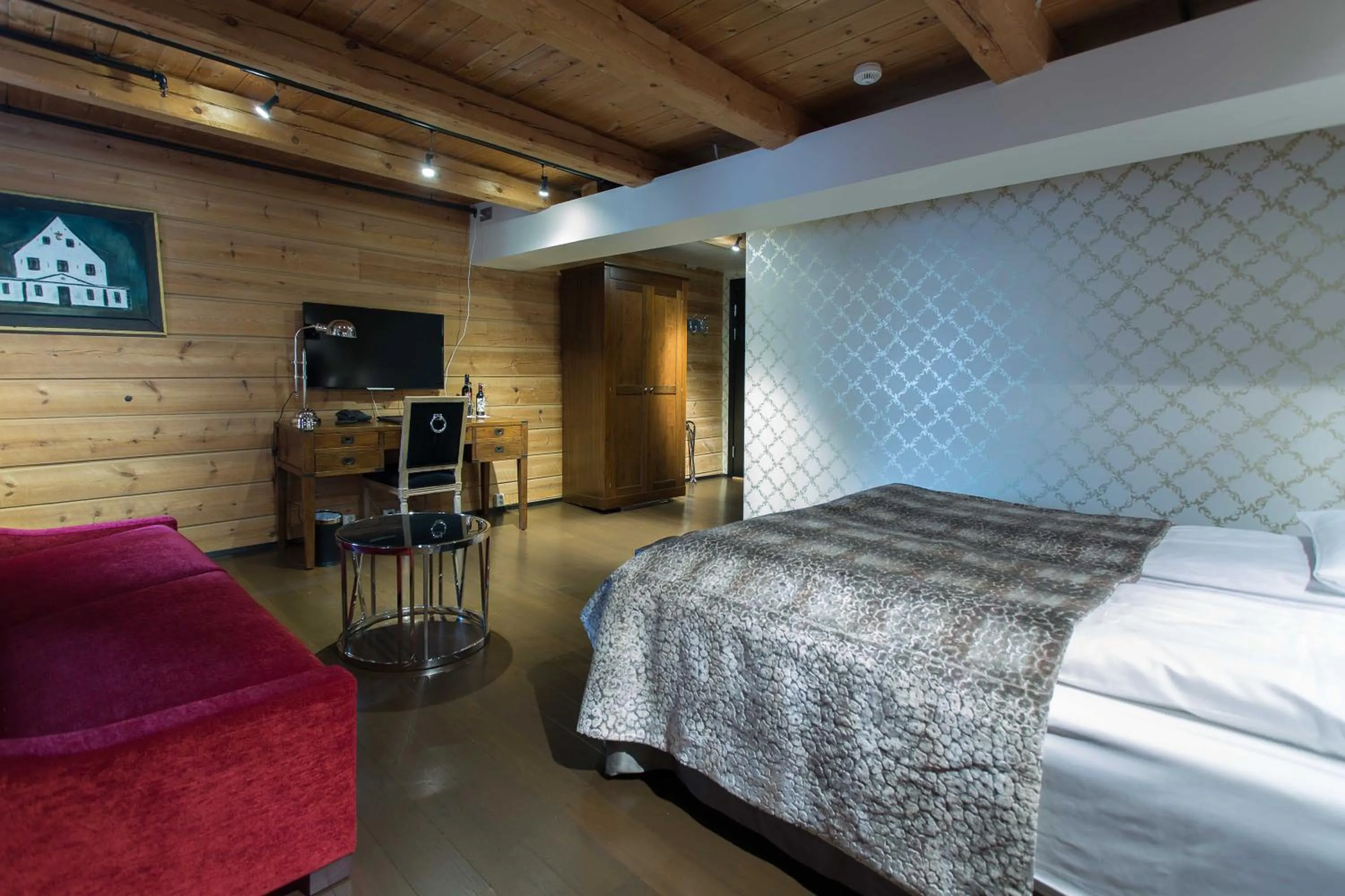 Bed in Det Hanseatiske Hotel