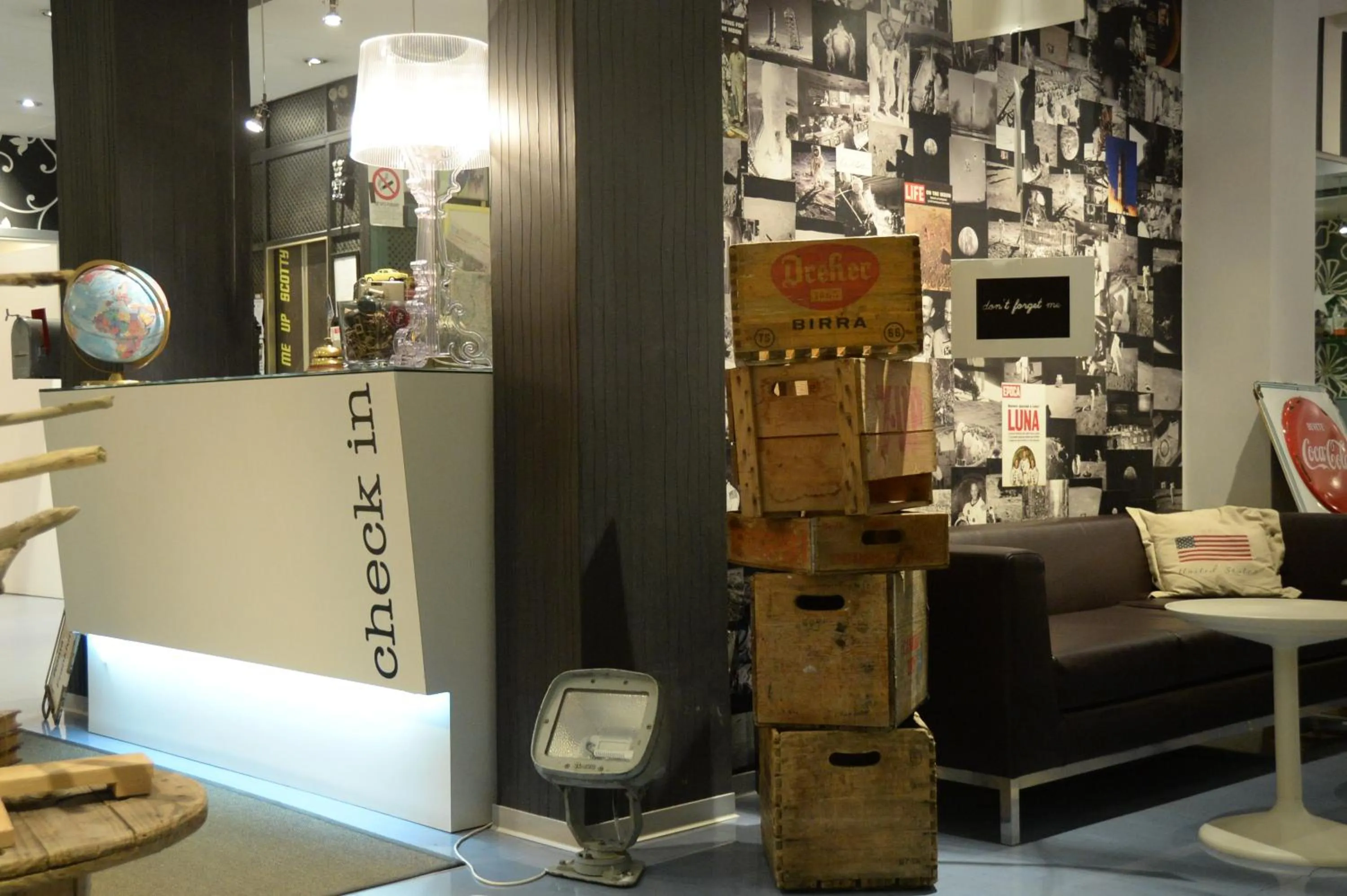 Living room in Hotel Perla - The storyhoteller