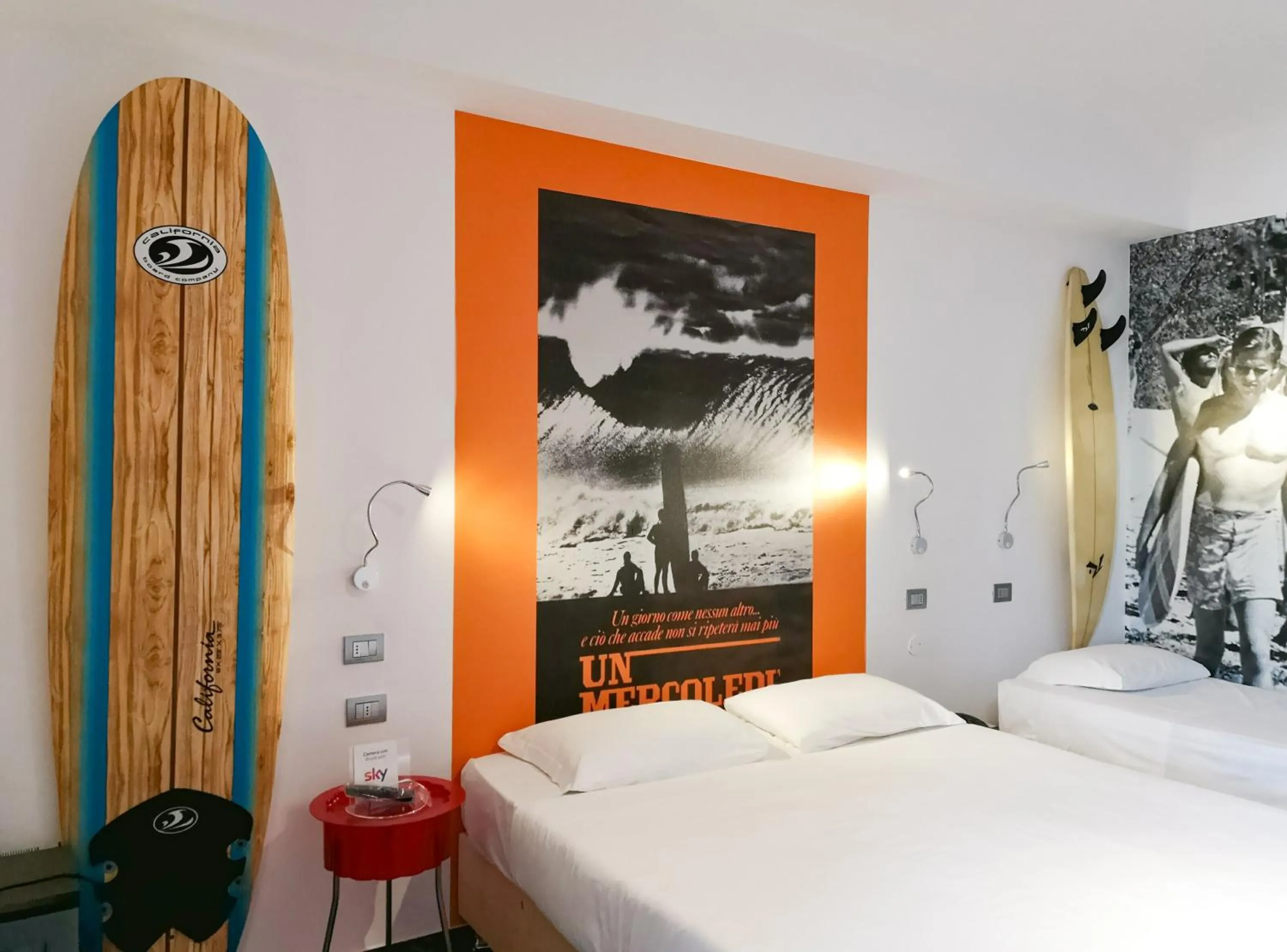 Bed in Hotel Perla - The storyhoteller