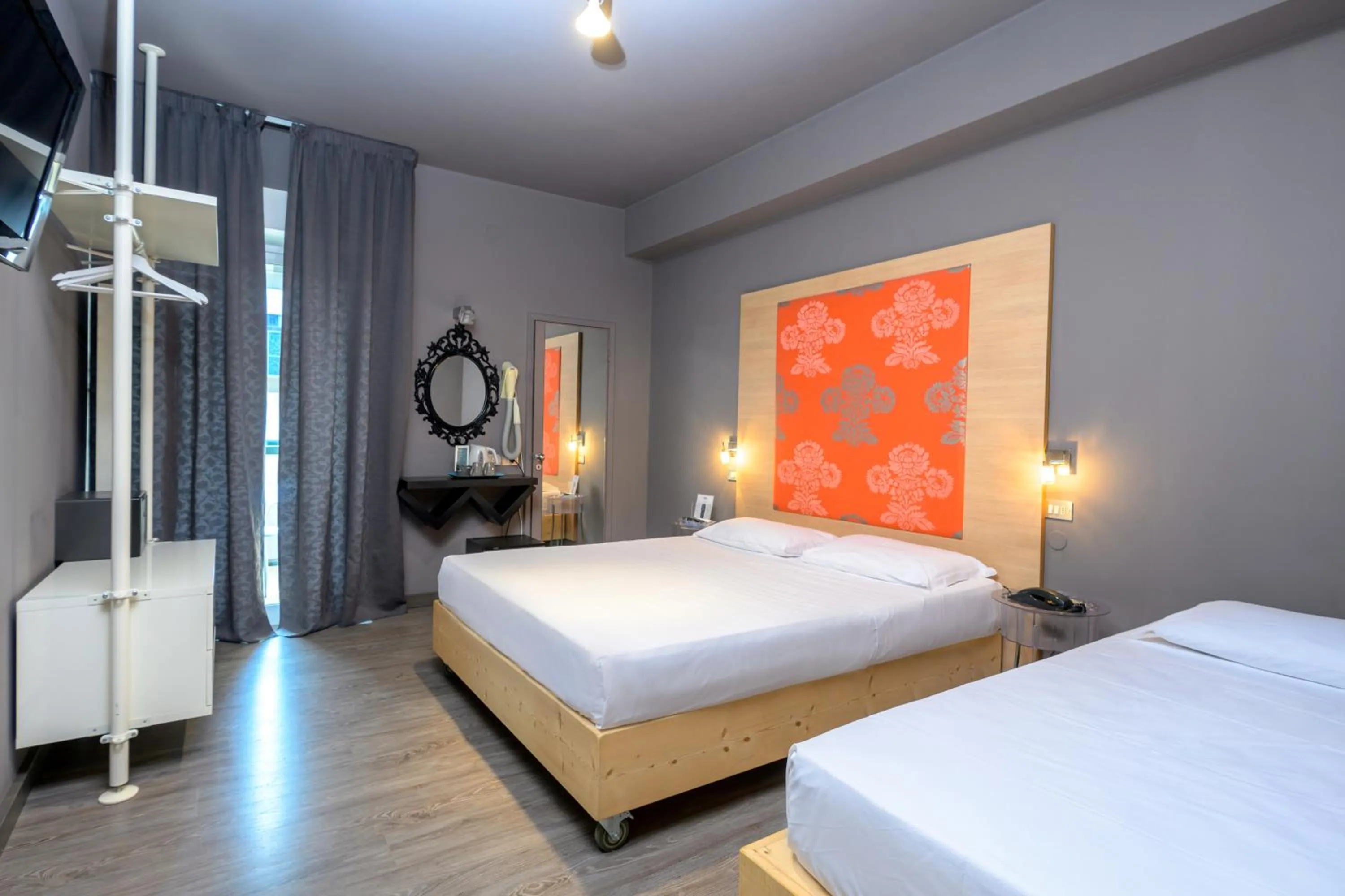 Bed in Hotel Perla - The storyhoteller