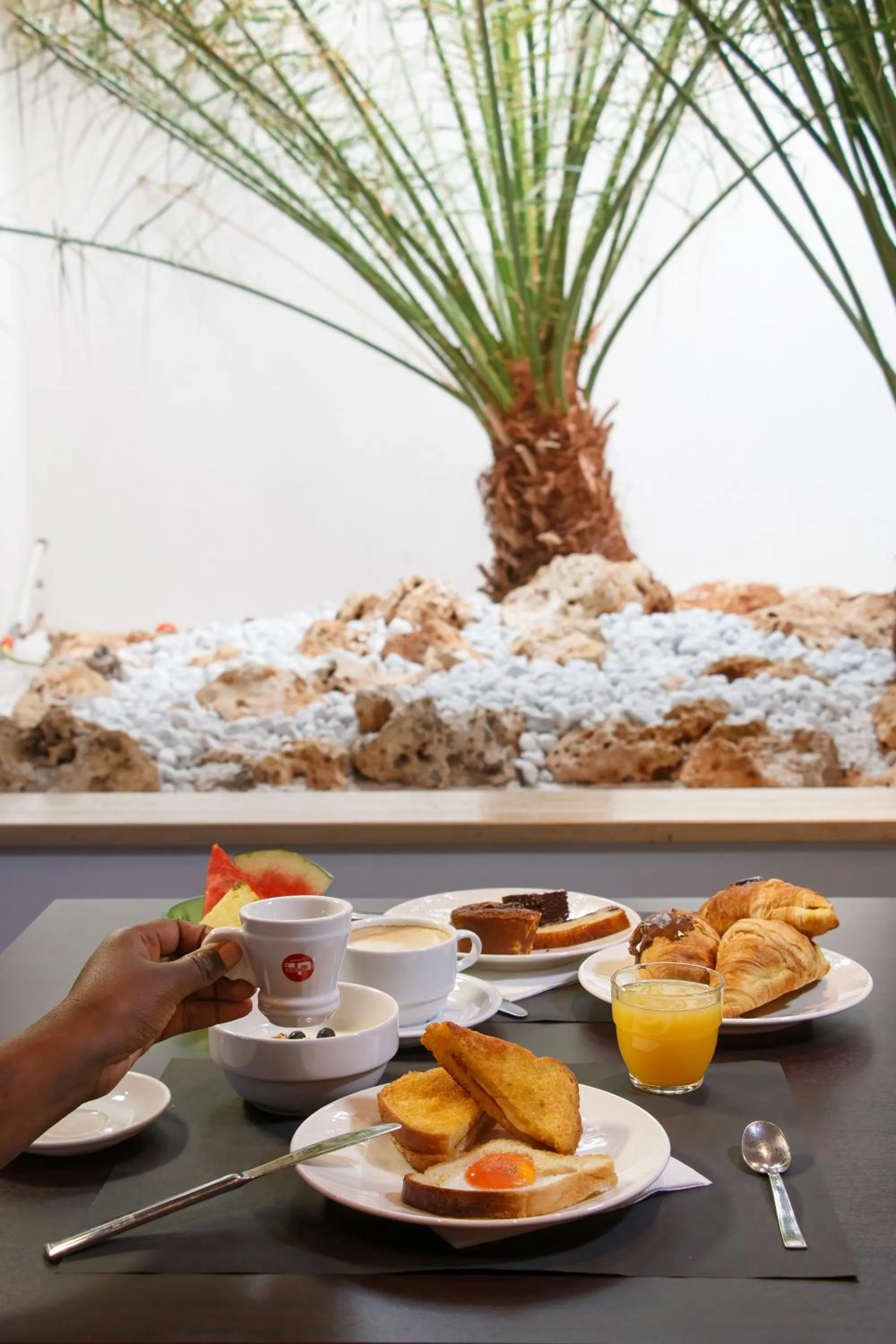 Breakfast in Hotel Perla - The storyhoteller