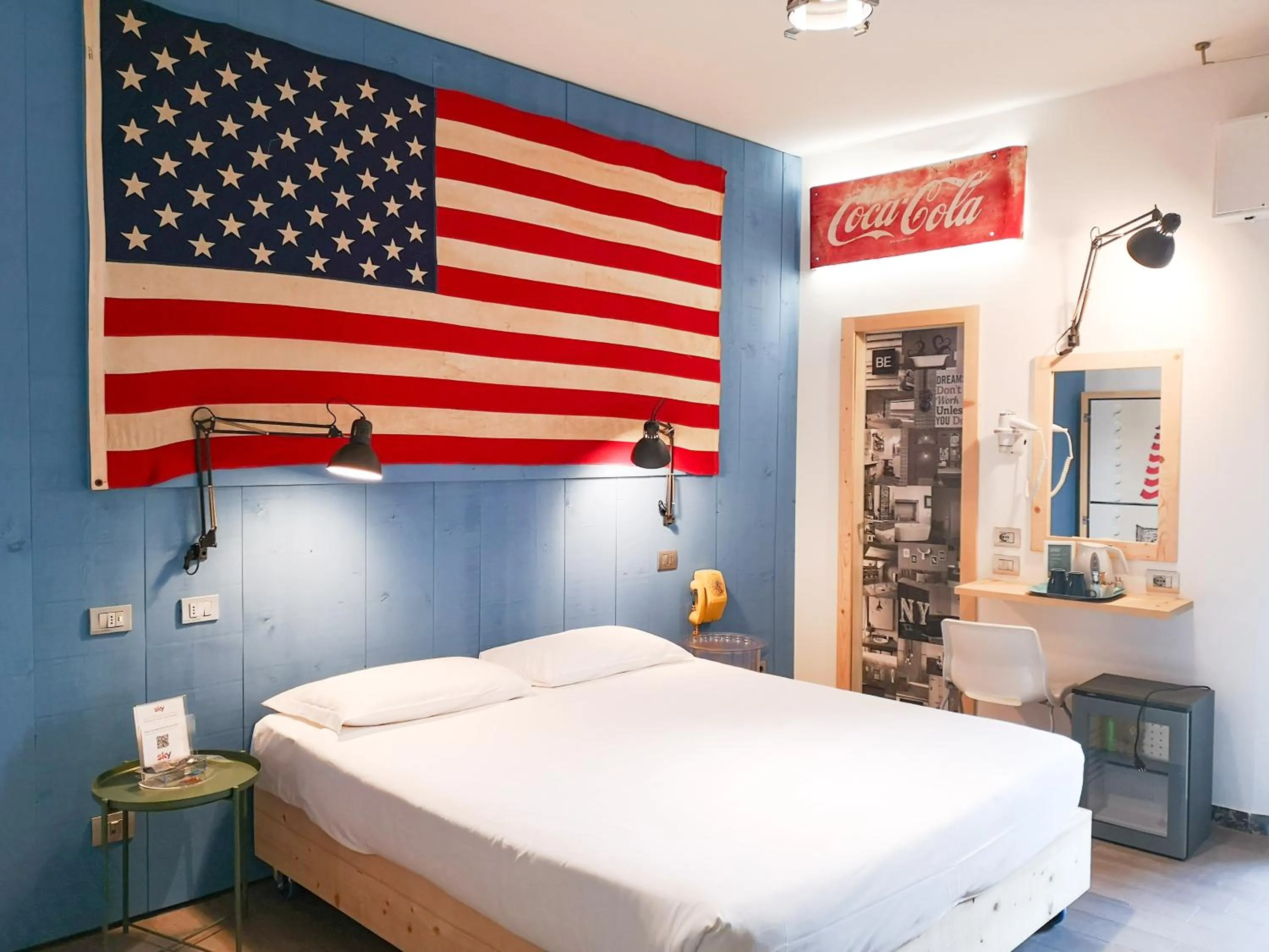Bed in Hotel Perla - The storyhoteller