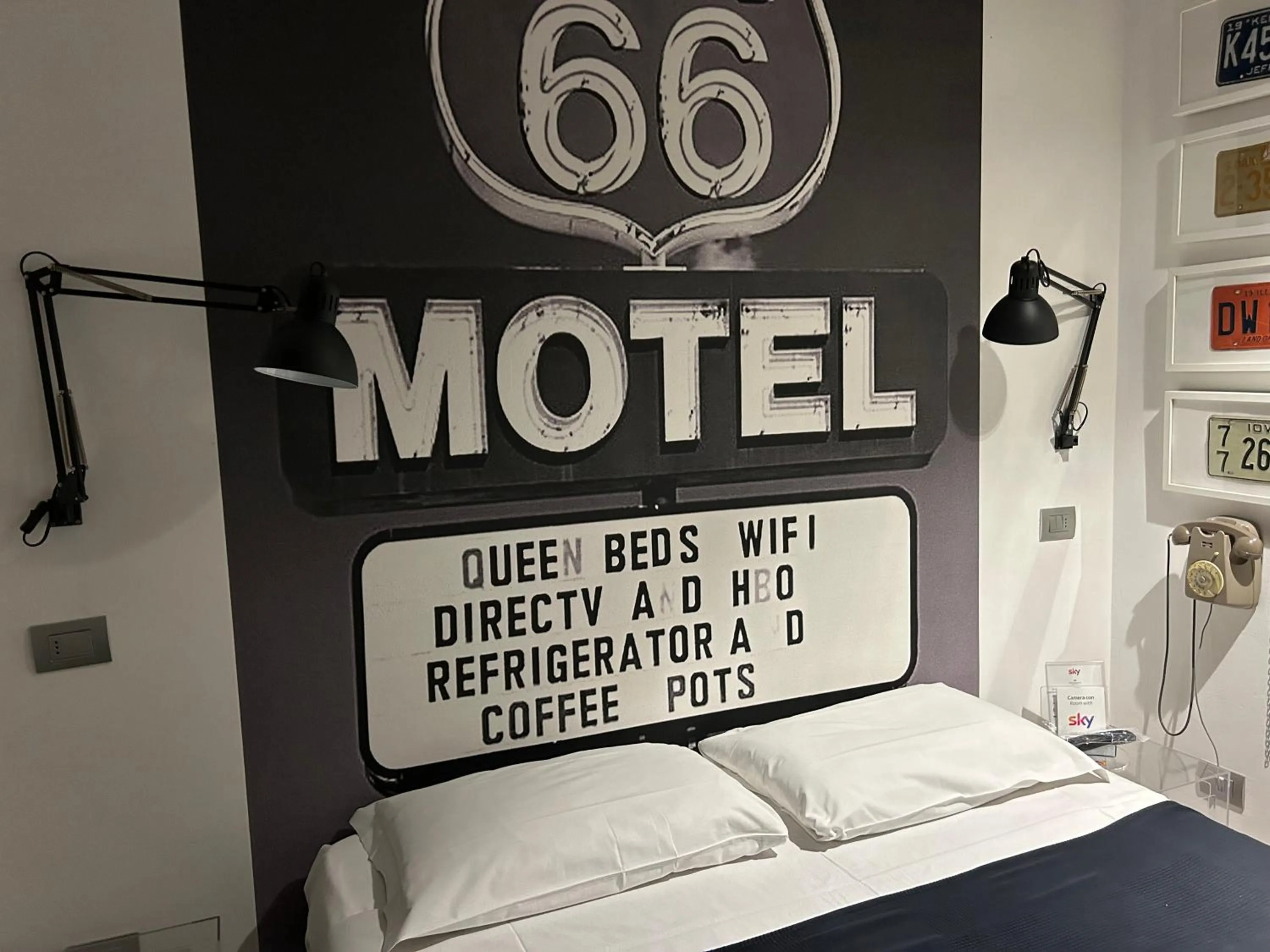 Bed in Hotel Perla - The storyhoteller