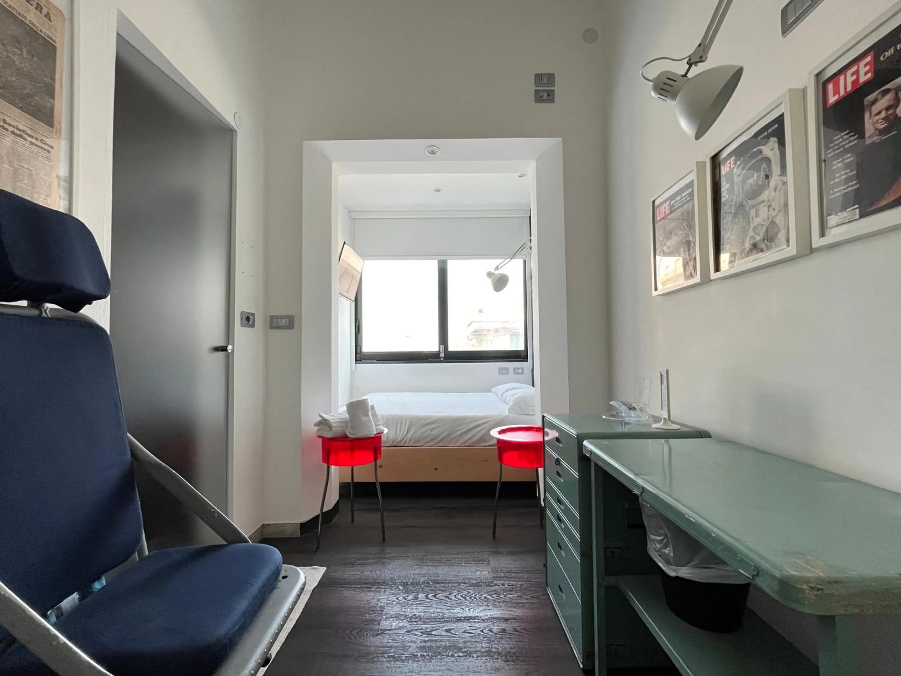 Bed in Hotel Perla - The storyhoteller