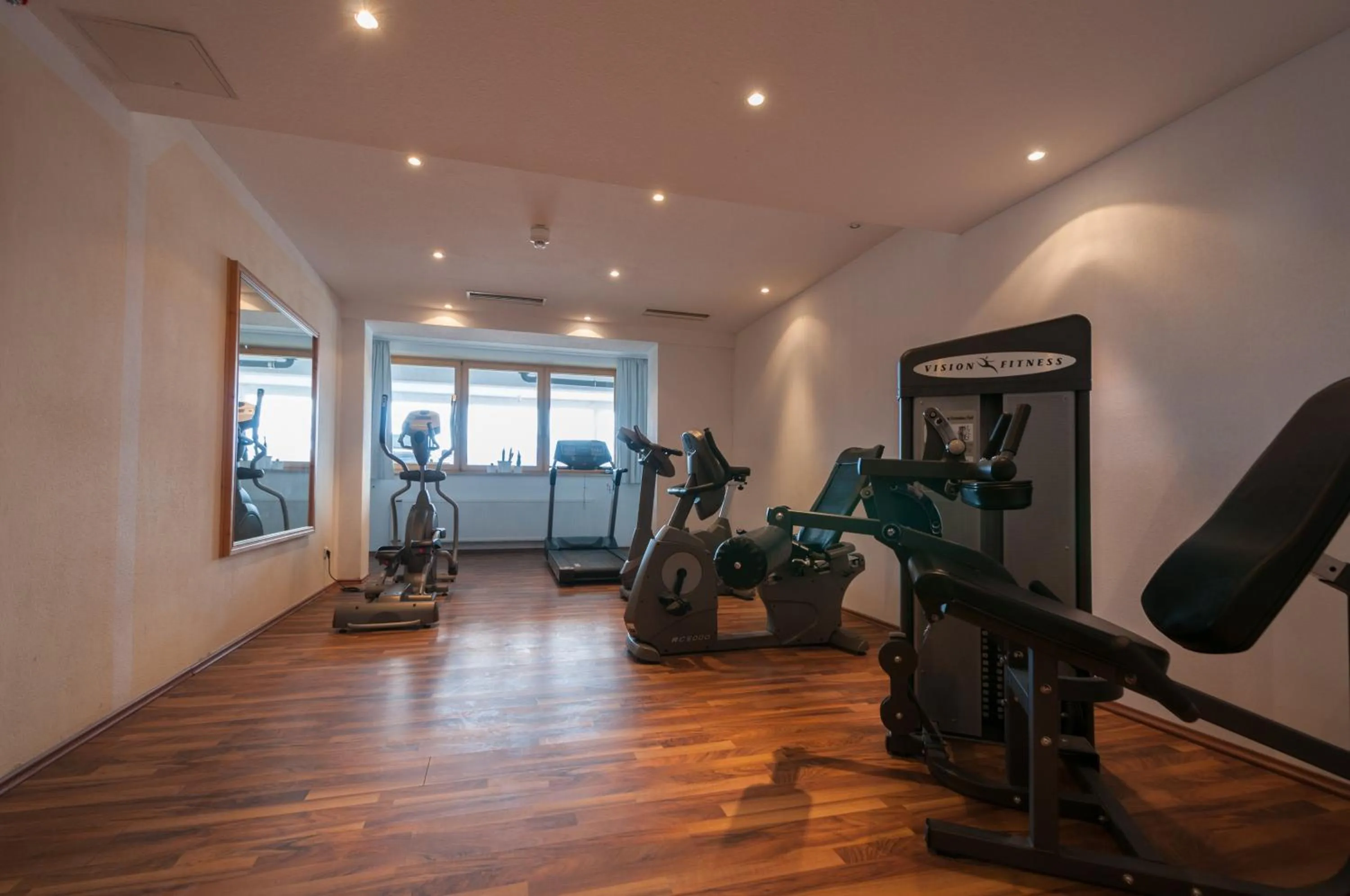 Fitness centre/facilities in Panoramahotel Kühbergalp