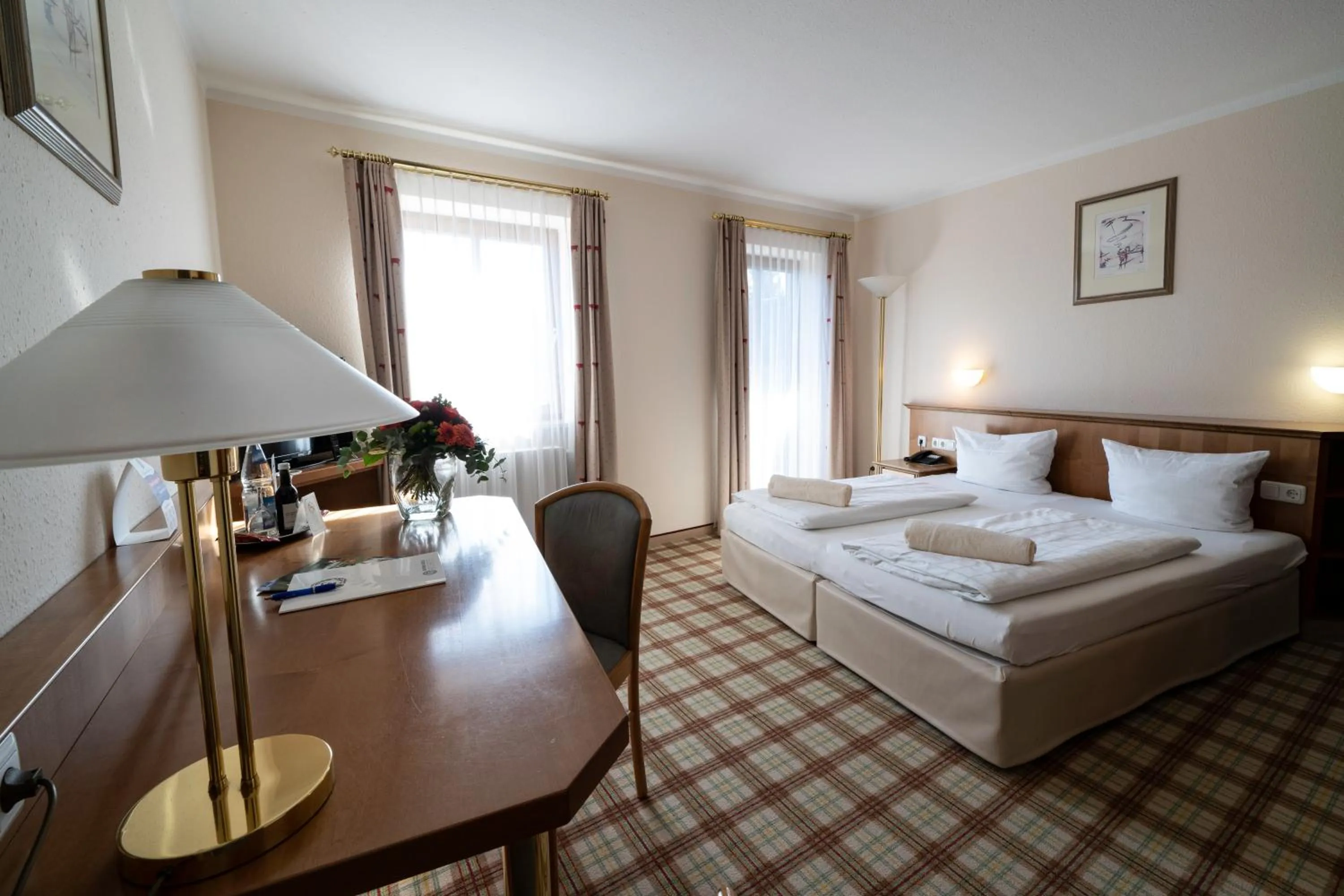 Bed in Panoramahotel Kühbergalp