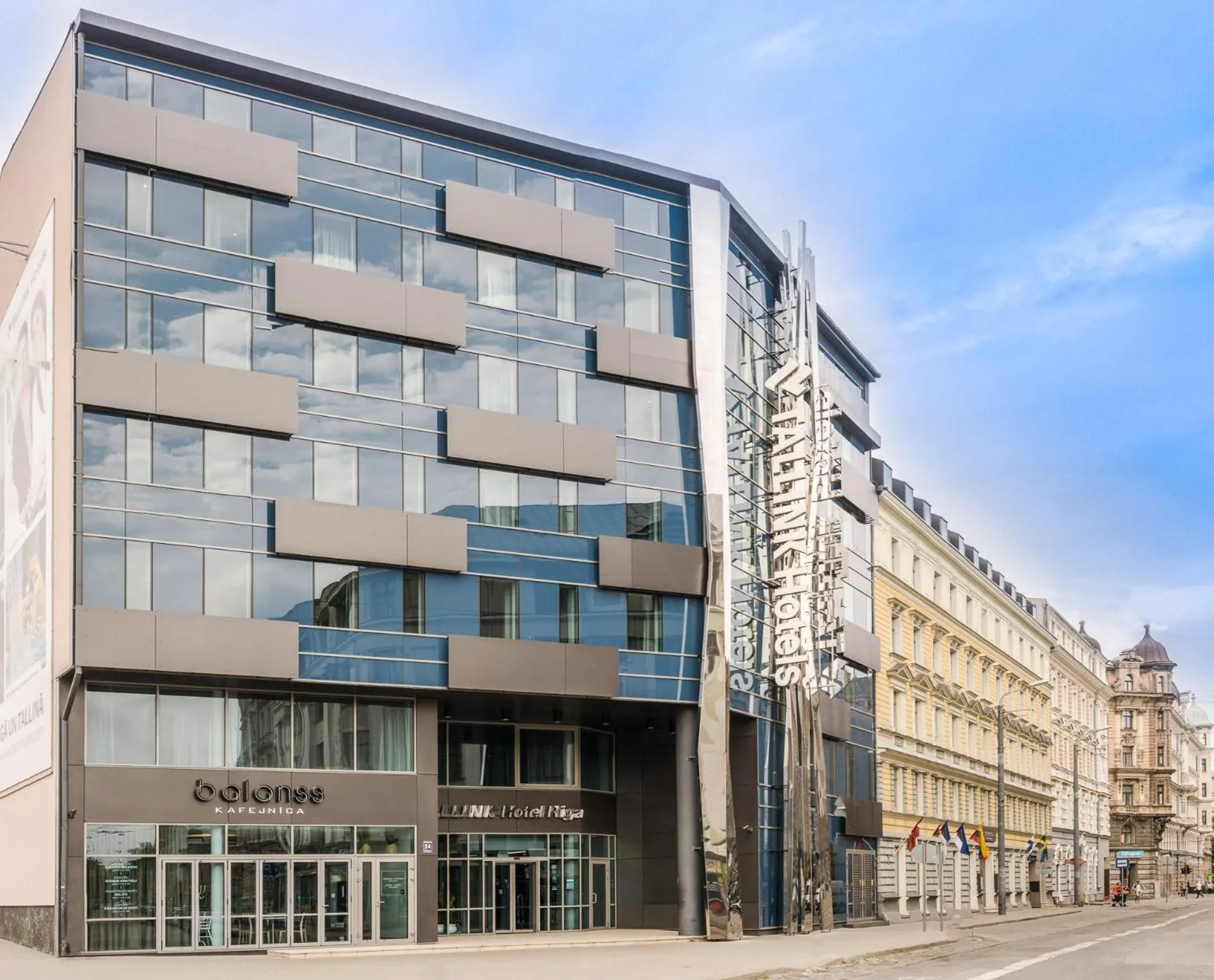 Property building in Tallink Hotel Riga