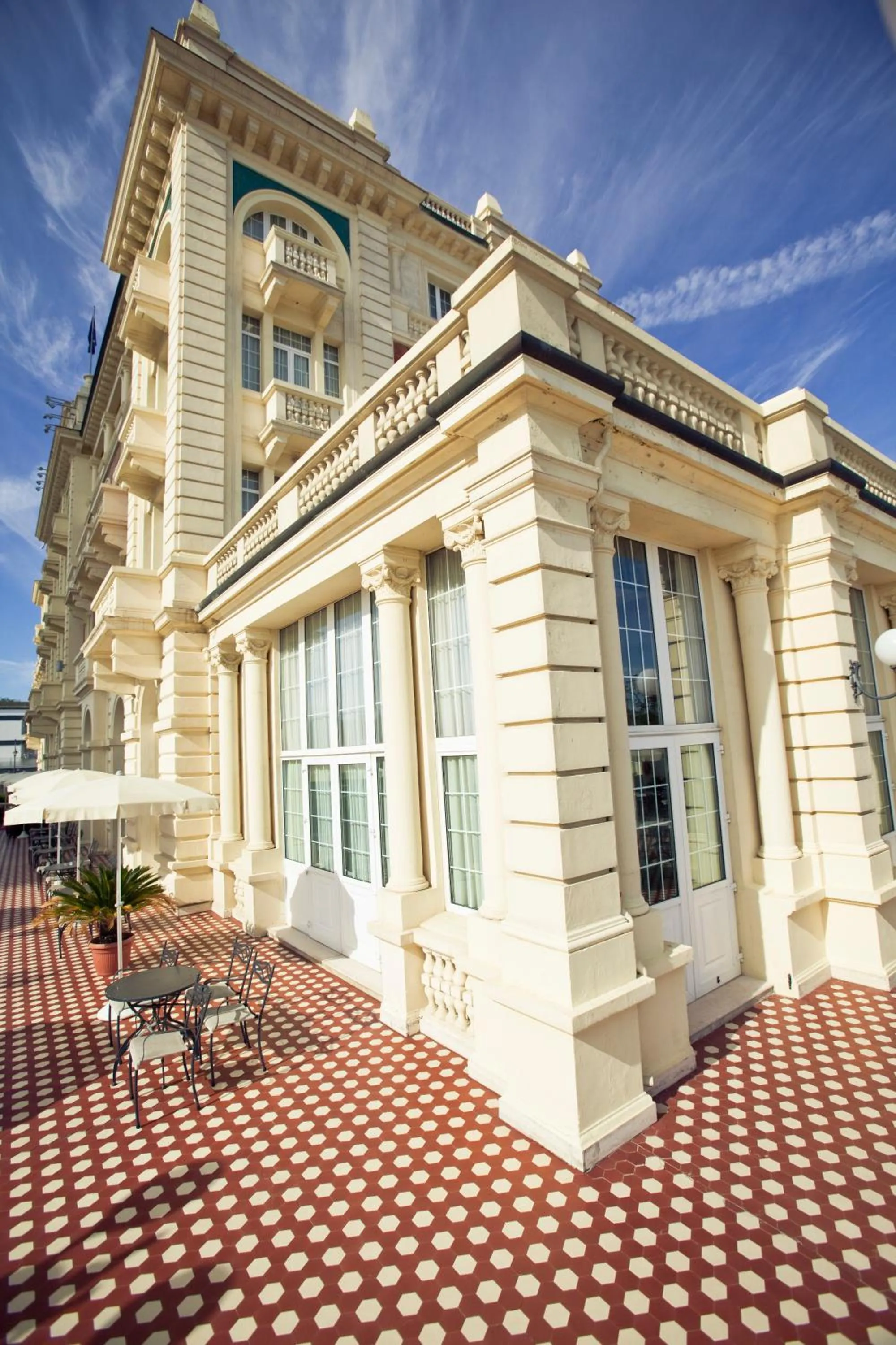 Facade/entrance in Grand Hotel Cesenatico