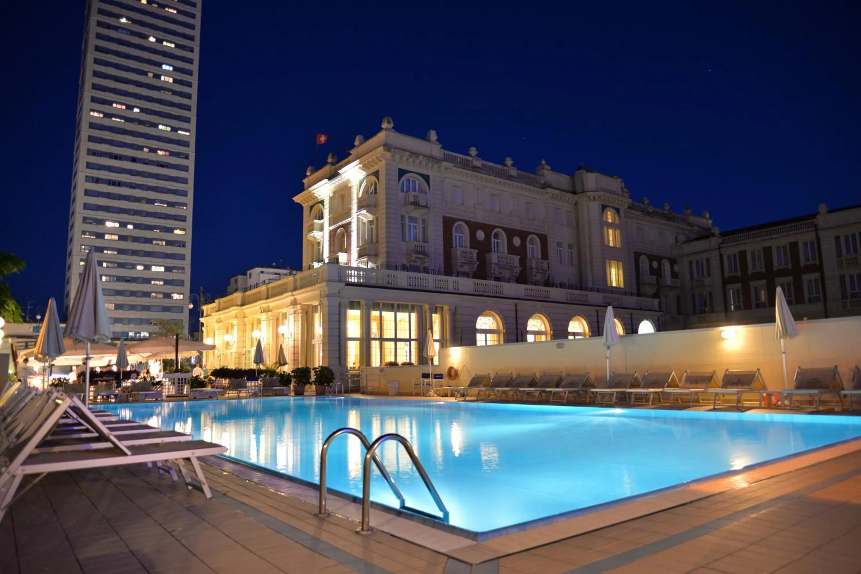 Property building in Grand Hotel Cesenatico