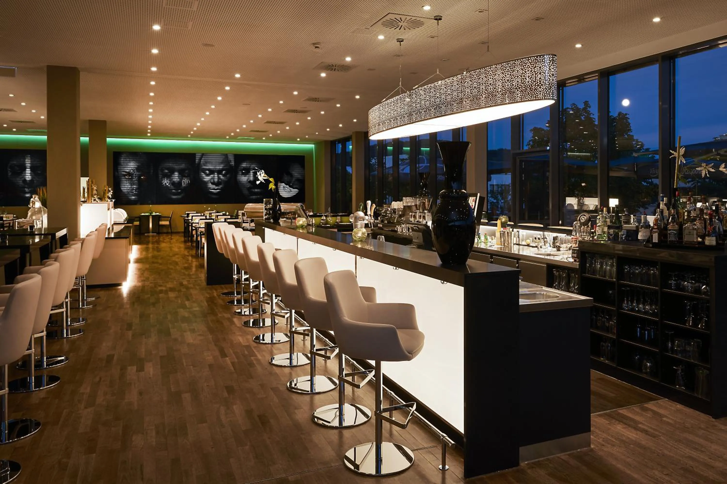 Dining area in LEGERE HOTEL Luxembourg