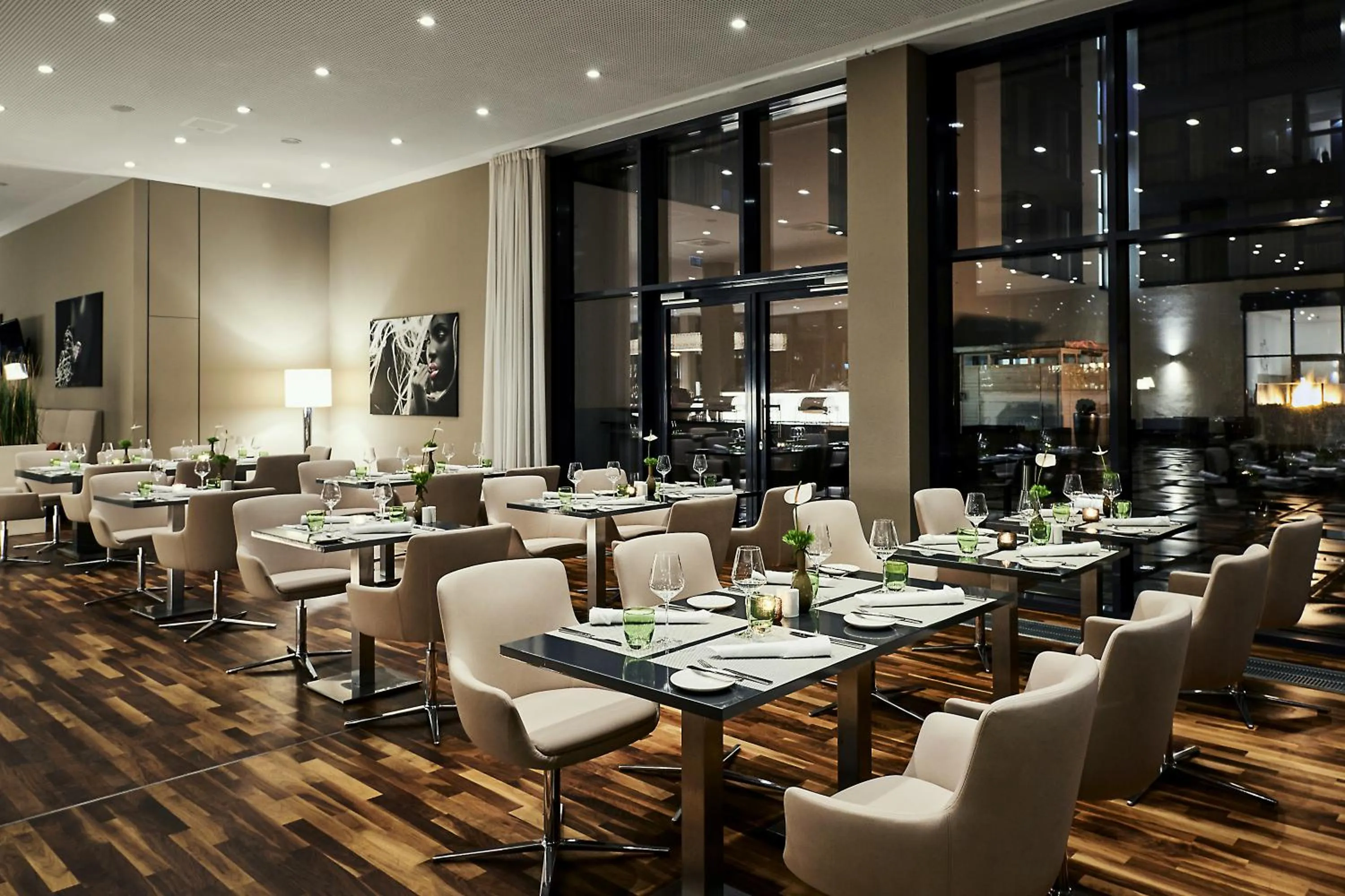 Restaurant/places to eat in LEGERE HOTEL Luxembourg