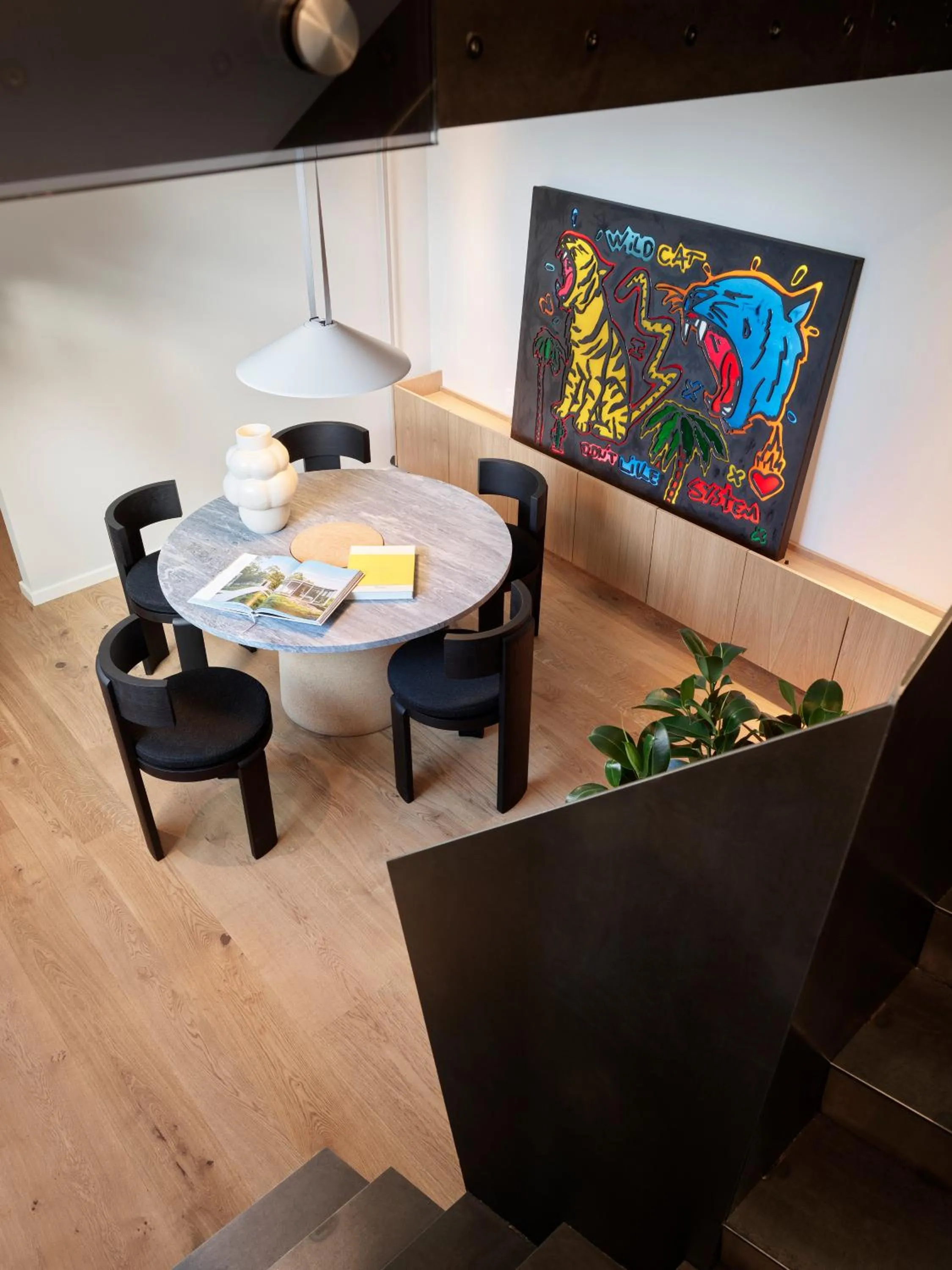 Dining area in Hotel 1904
