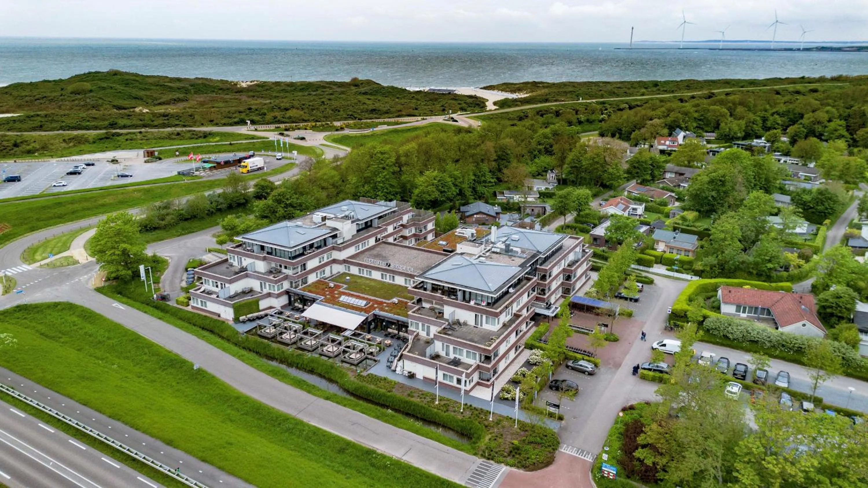 Property building in Fletcher Wellness-Hotel Kamperduinen