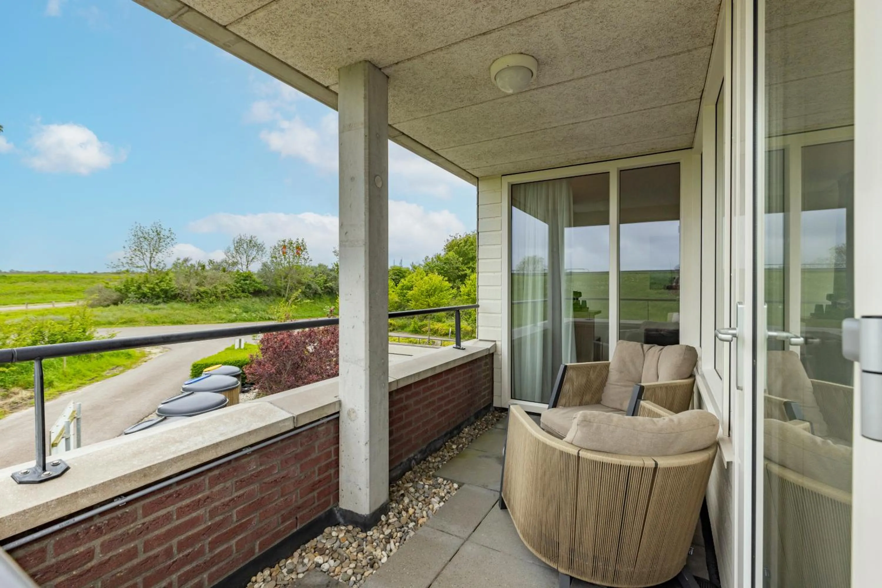 Balcony/Terrace in Fletcher Wellness-Hotel Kamperduinen