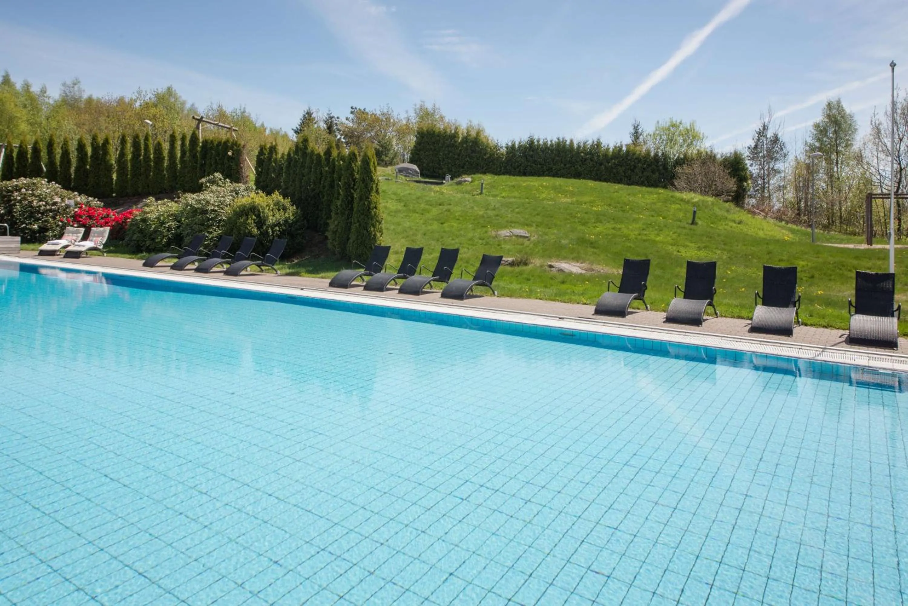 Pool view in Scandic Sørlandet