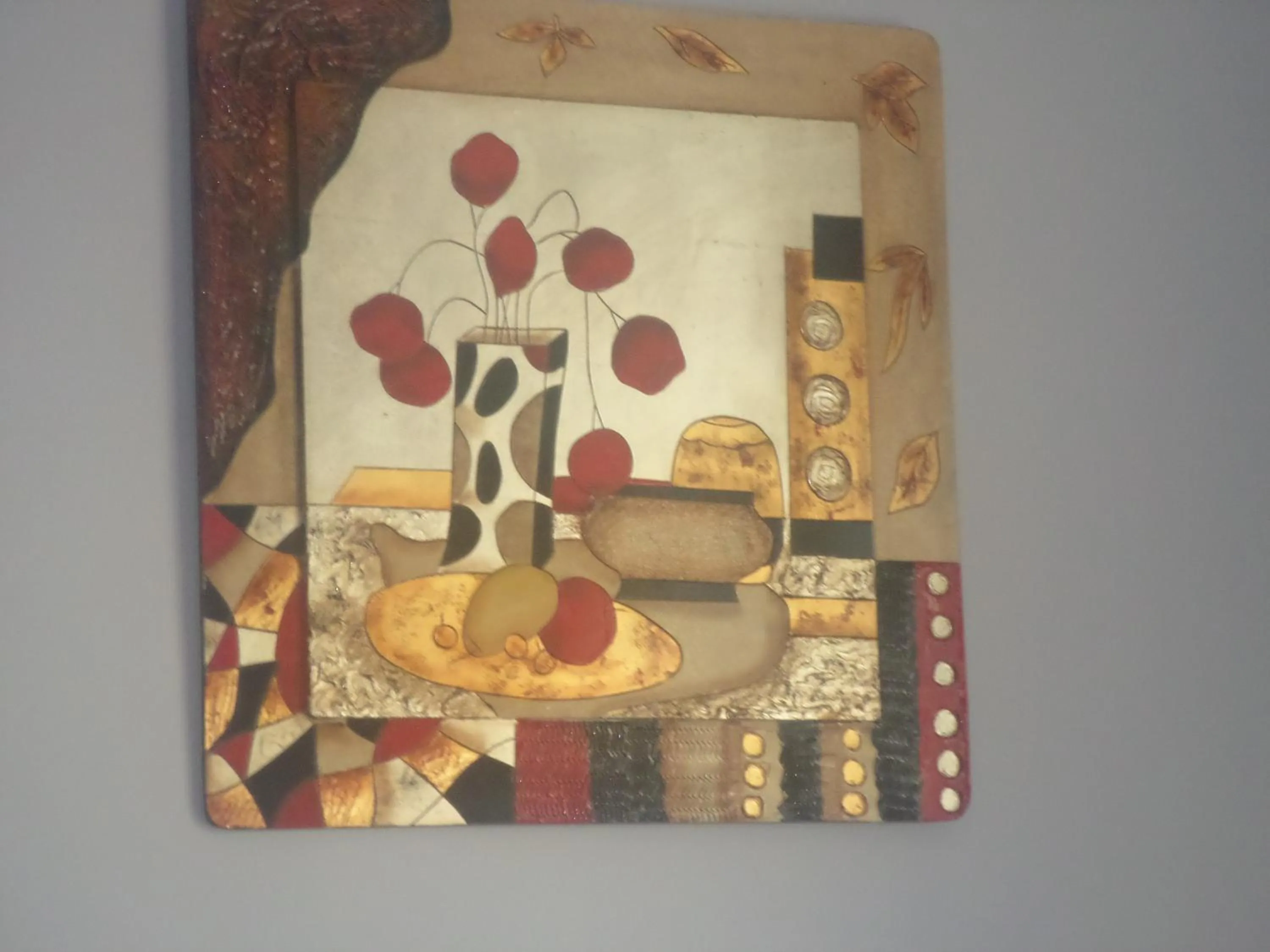 Decorative detail in Logis hôtel restaurant les Carillons