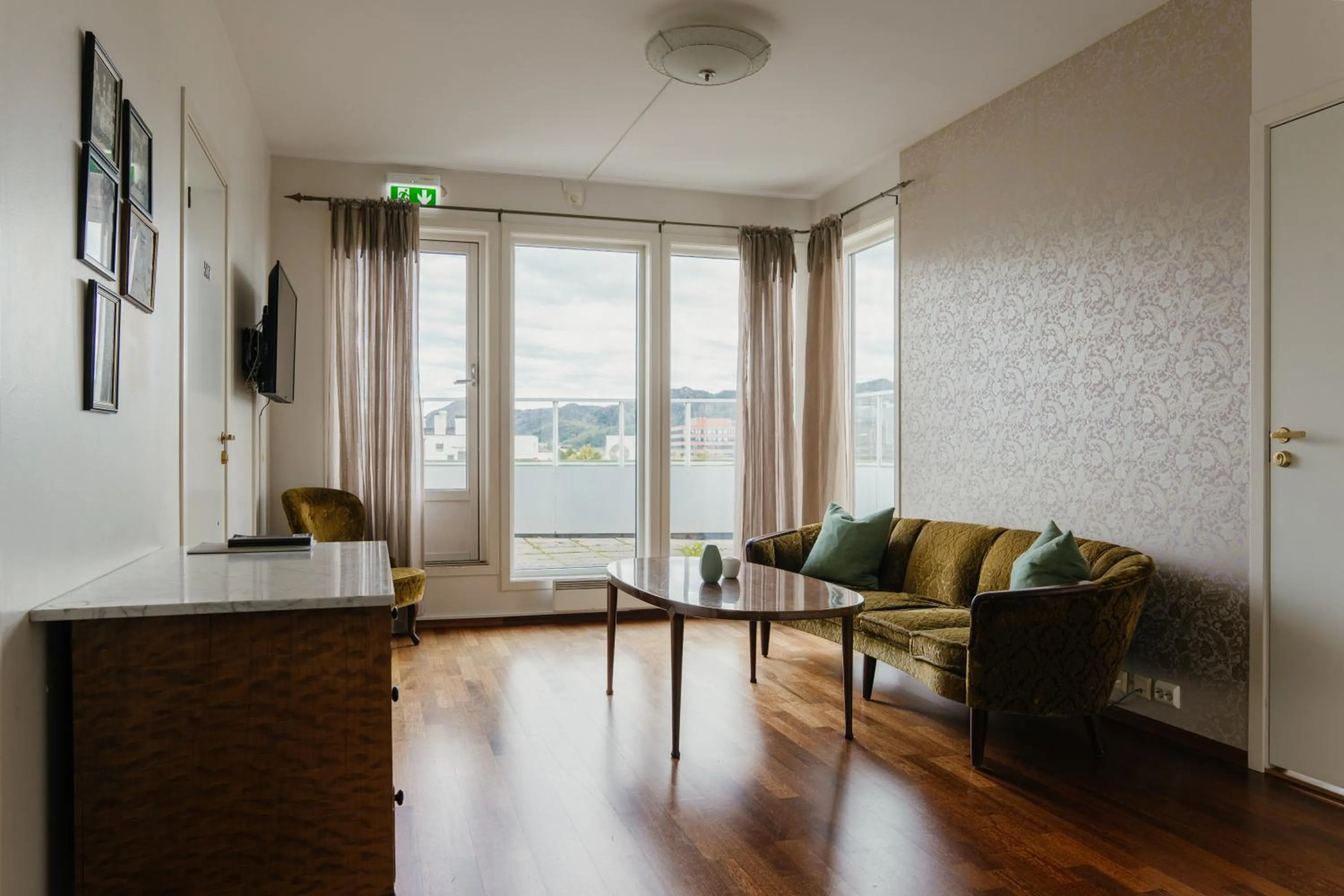 Living room in GamlaVærket Gjæstgiveri og Tracteringssted