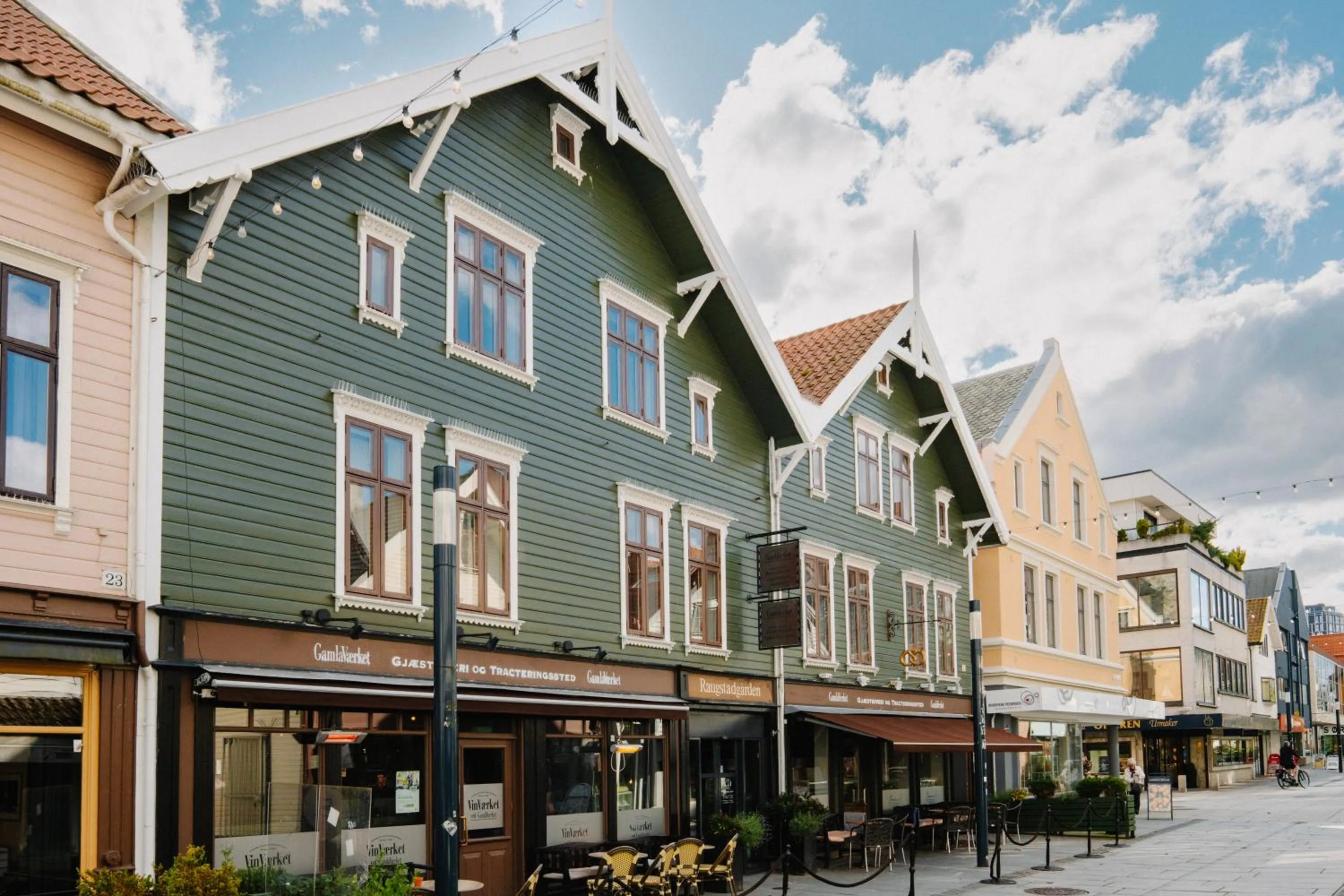 Property building in GamlaVærket Gjæstgiveri og Tracteringssted