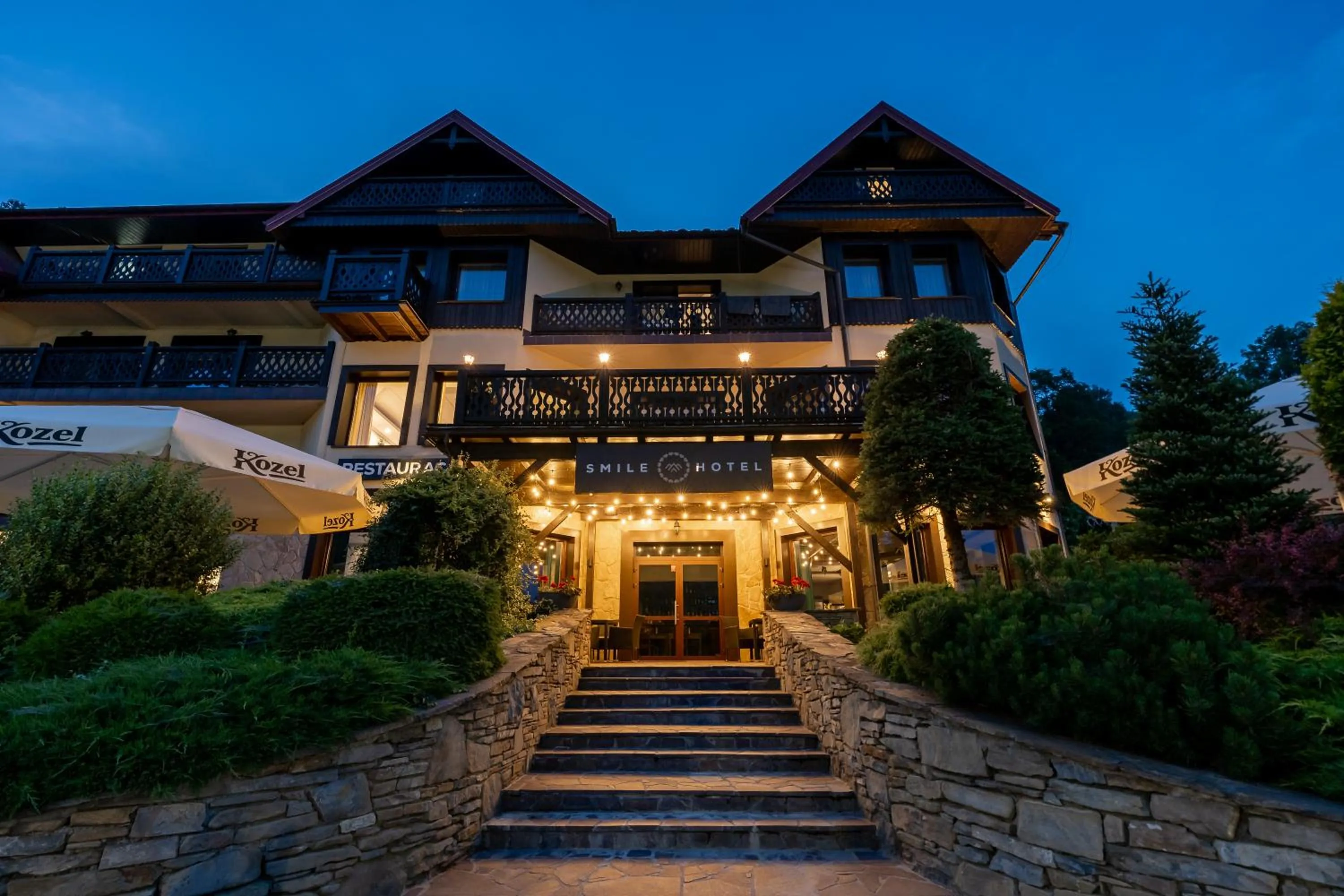 Property building in Hotel Smile Pieniny