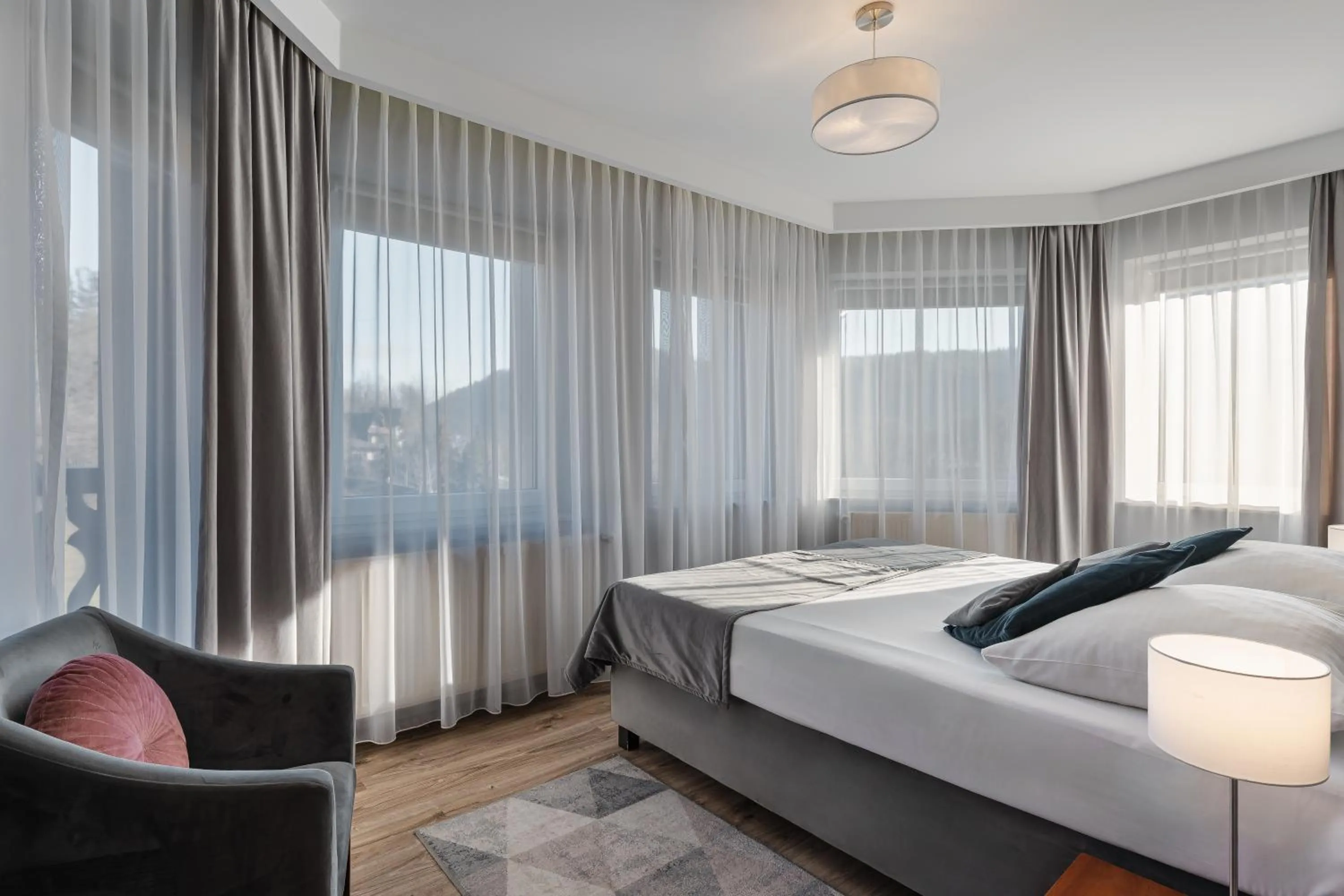 Bed in Hotel Smile Pieniny