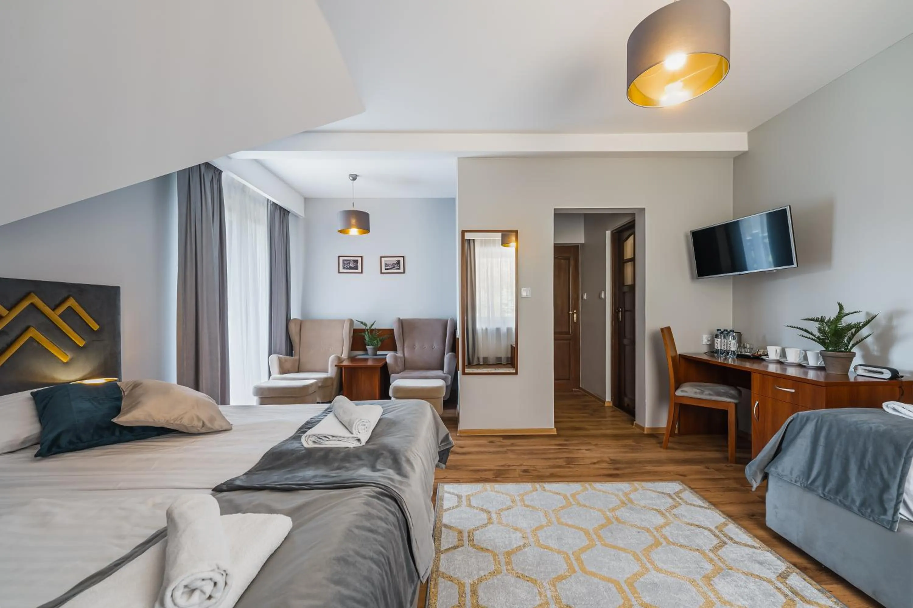 Photo of the whole room, Bed in Hotel Smile Pieniny